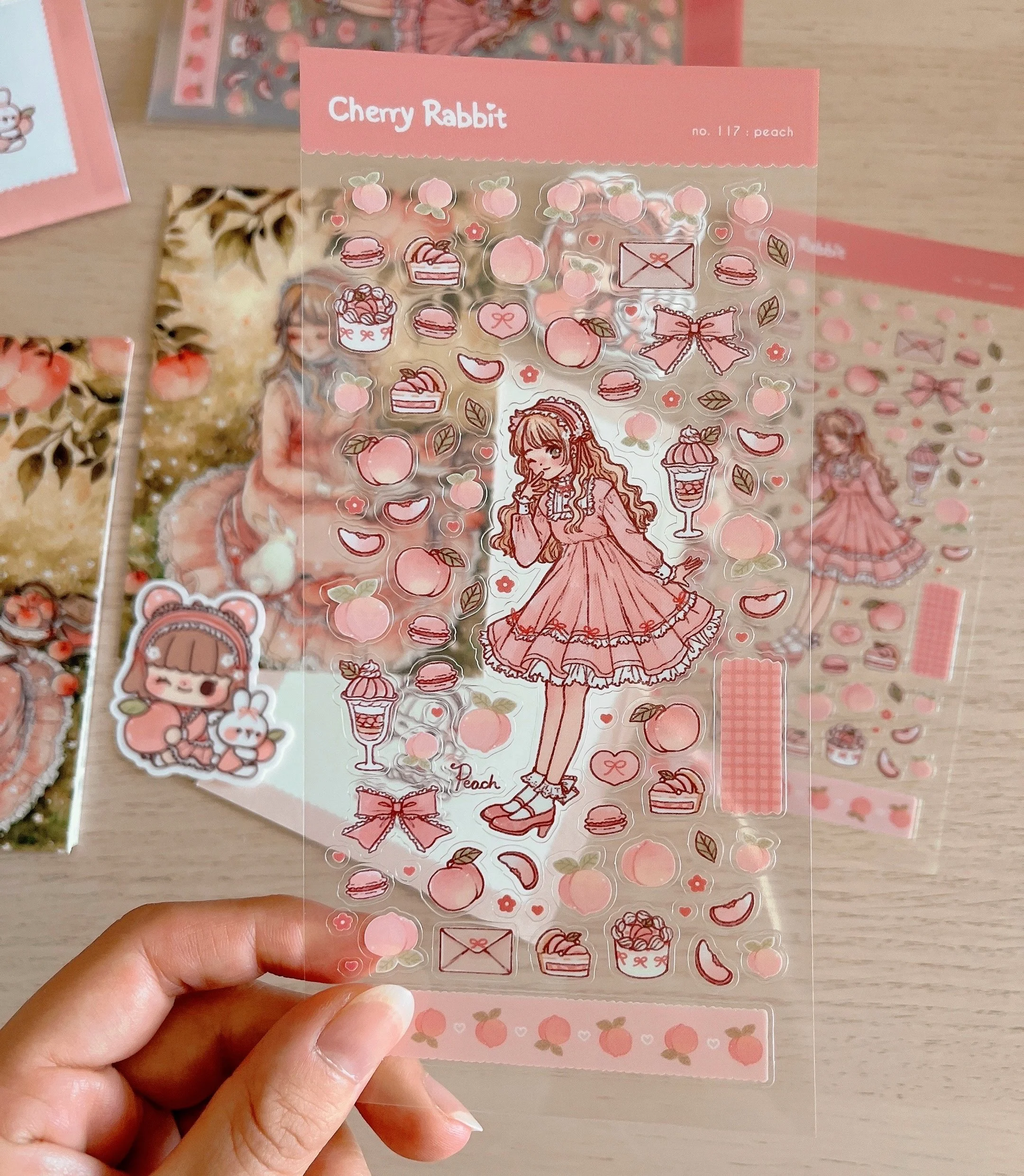 Peach: Sticker Sheet