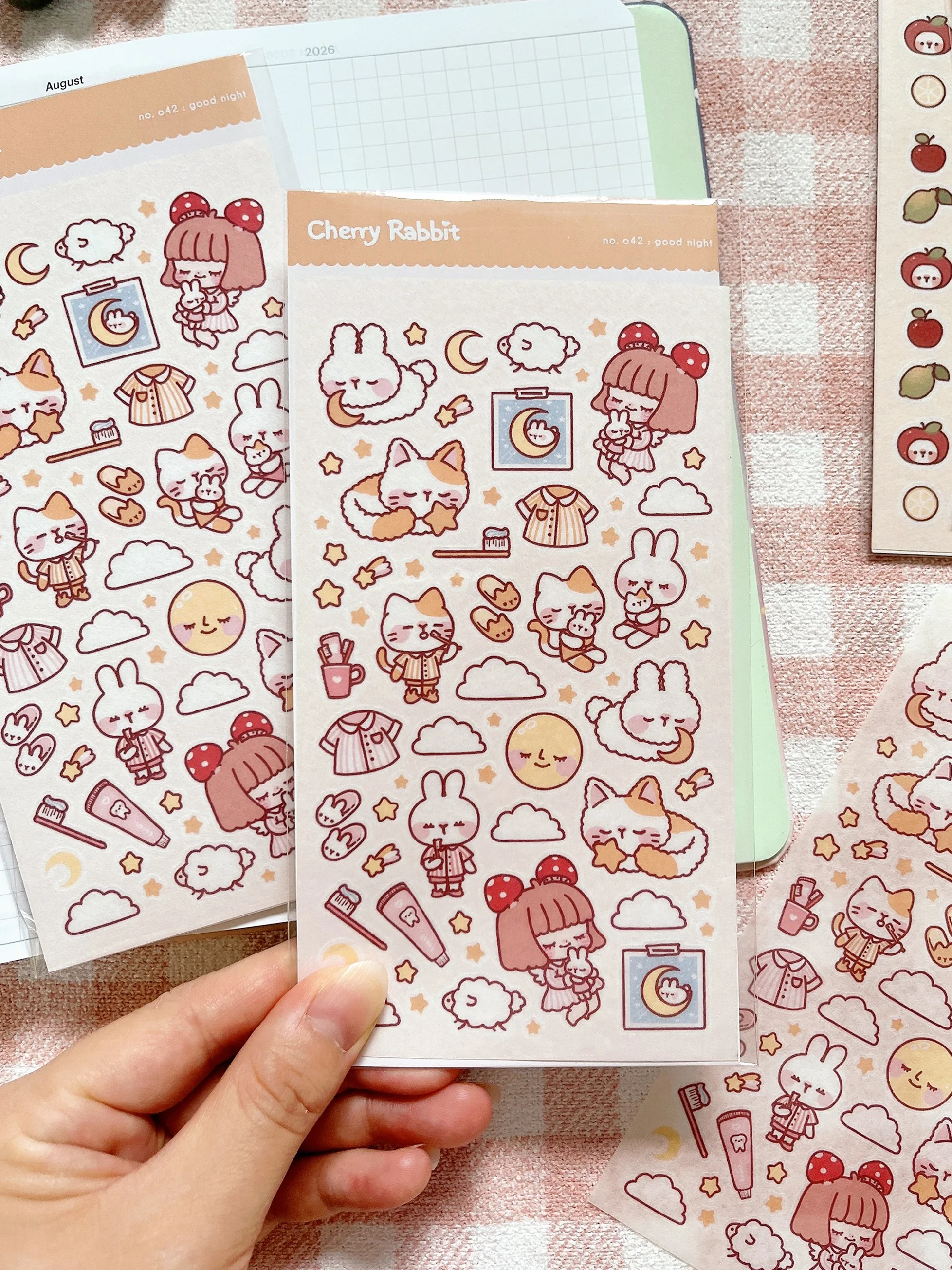 Good Night: Sticker Sheet