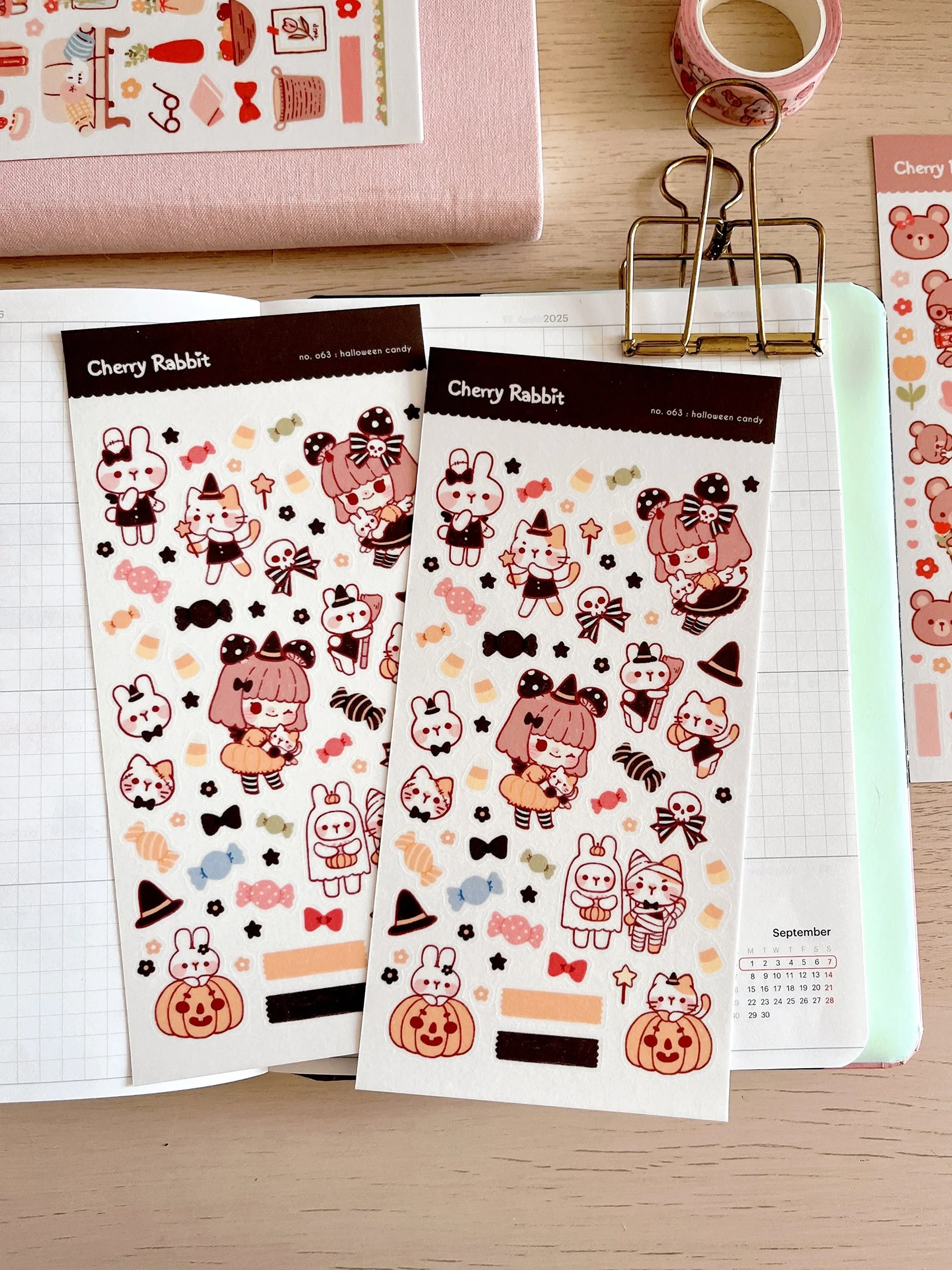 Halloween Candy: Sticker Sheet