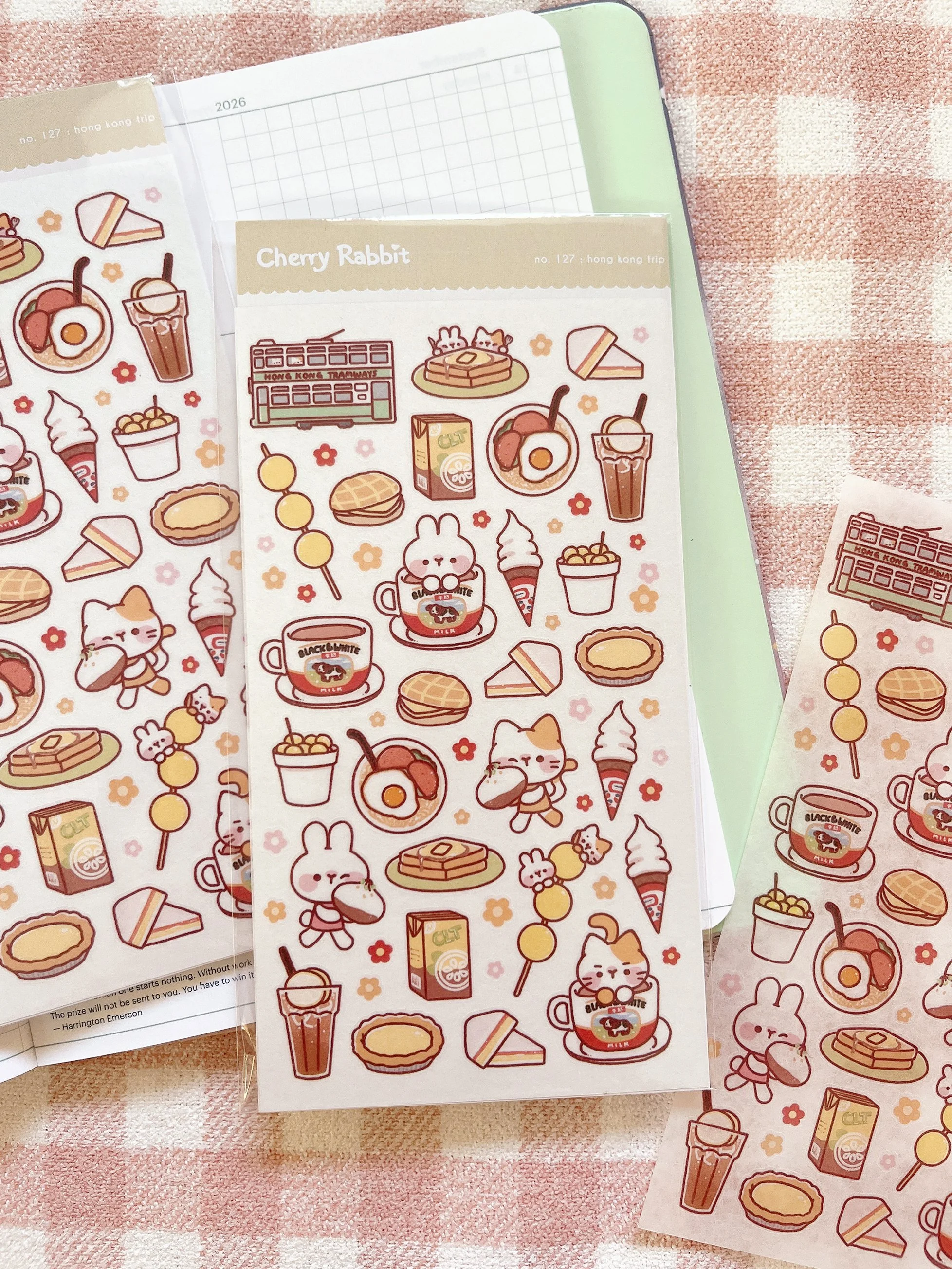Hong Kong Trip: Sticker Sheet no. 127