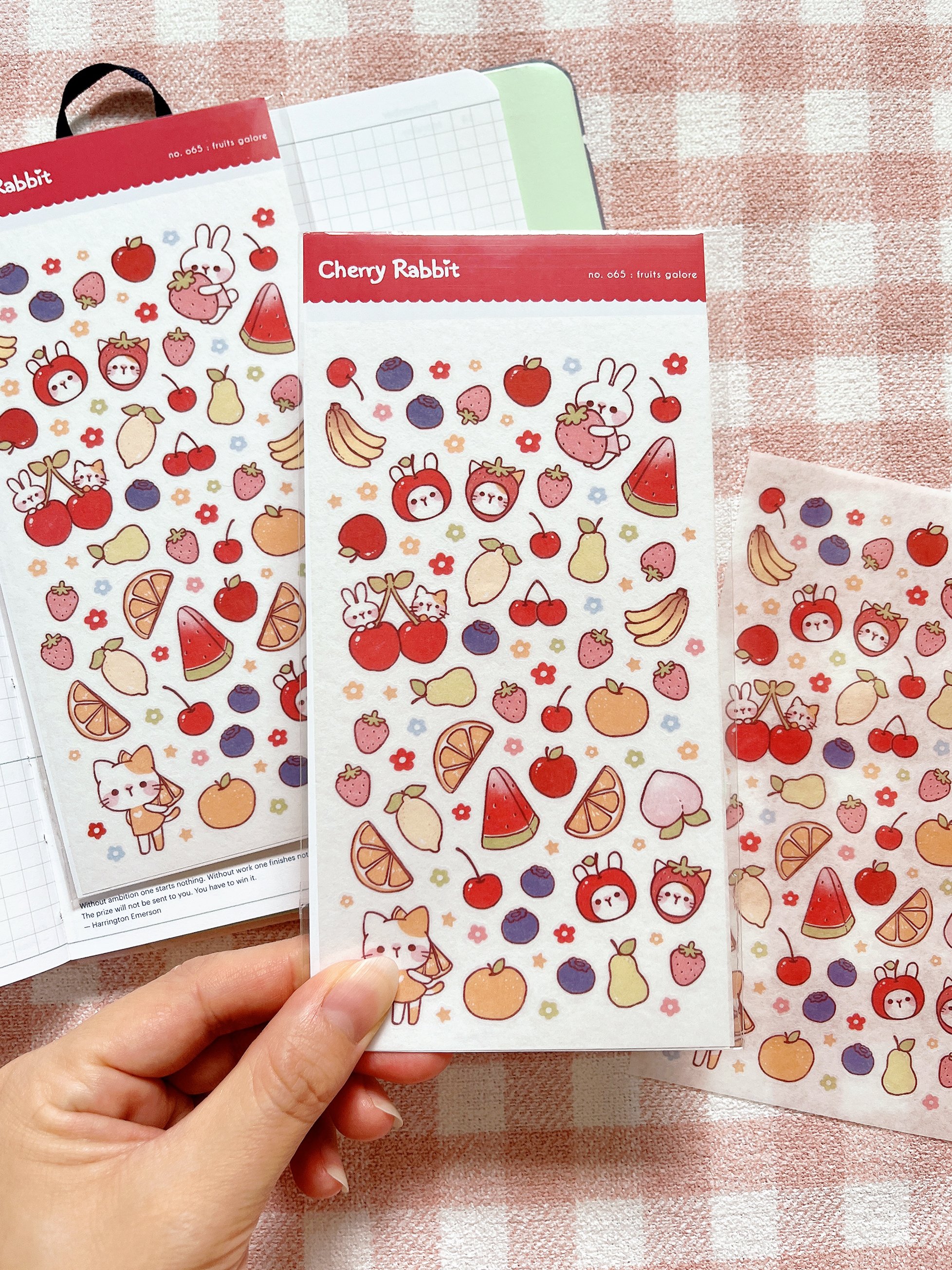 Fruits Galore: Sticker Sheet no. 065