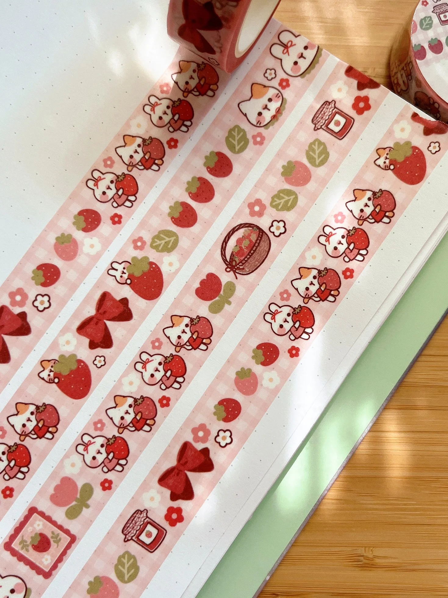 Sweet Strawberry: Washi Tape no.046