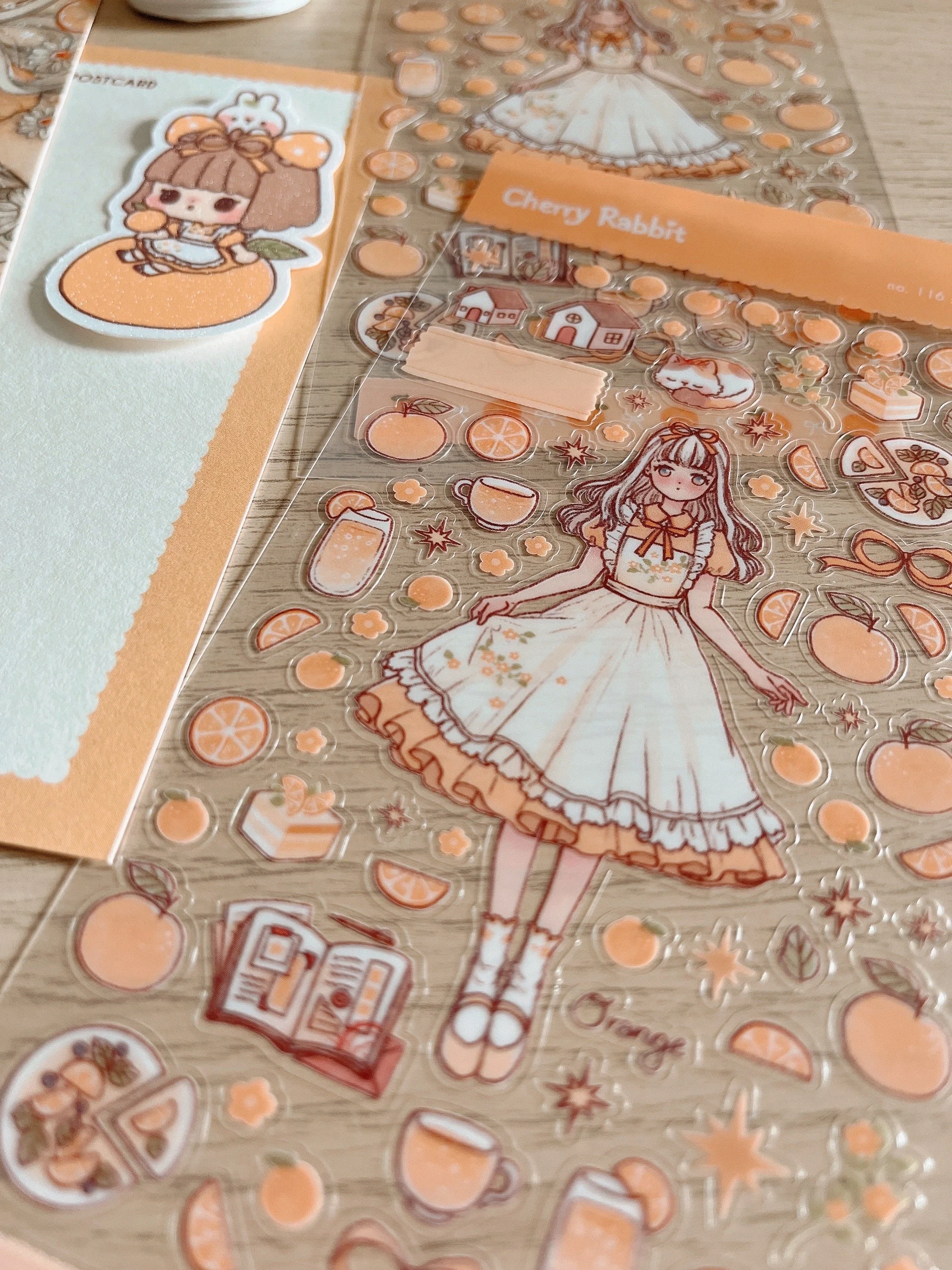 Orange: Sticker Sheet