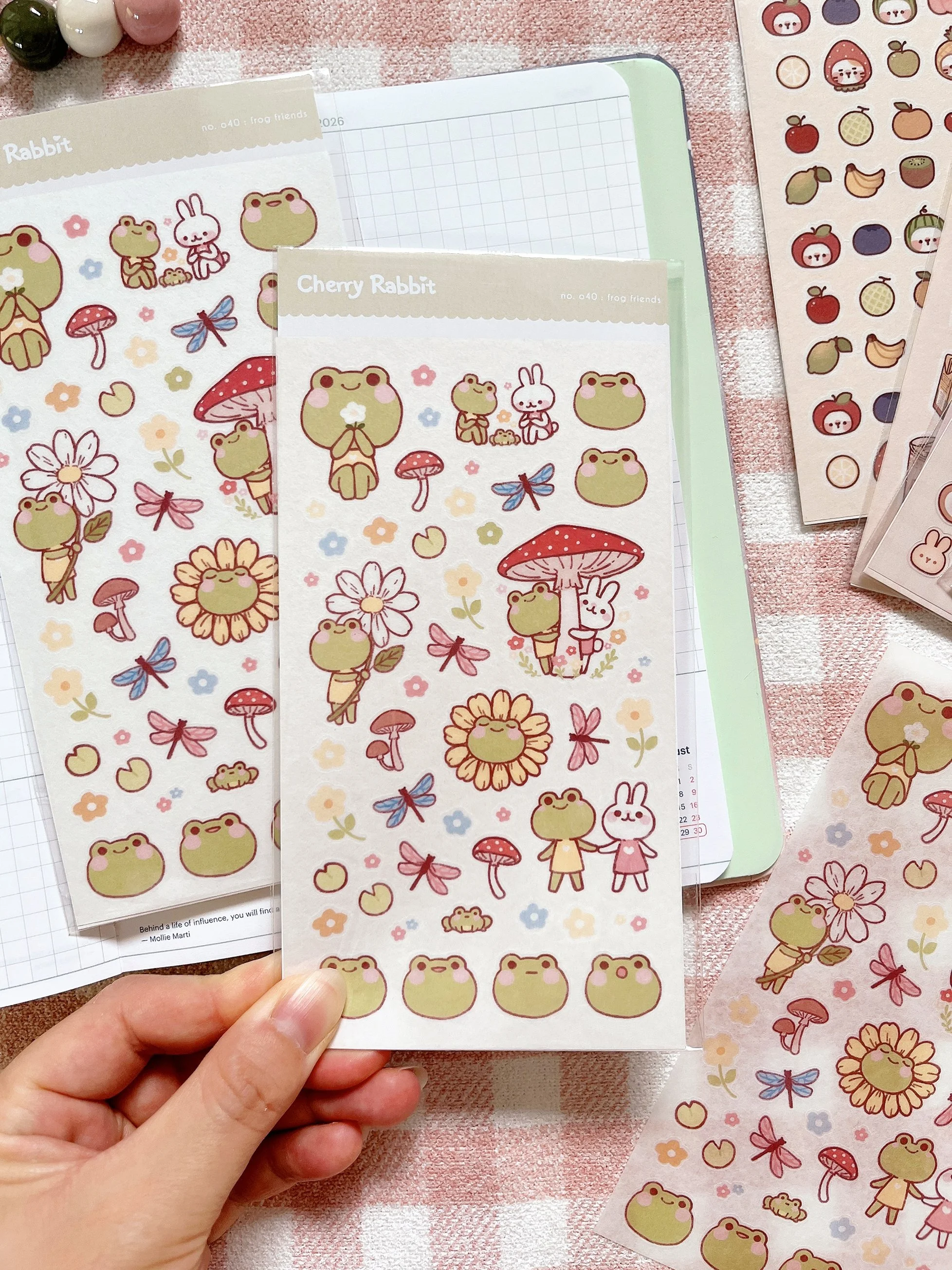 Frog Friends - Sticker Sheet