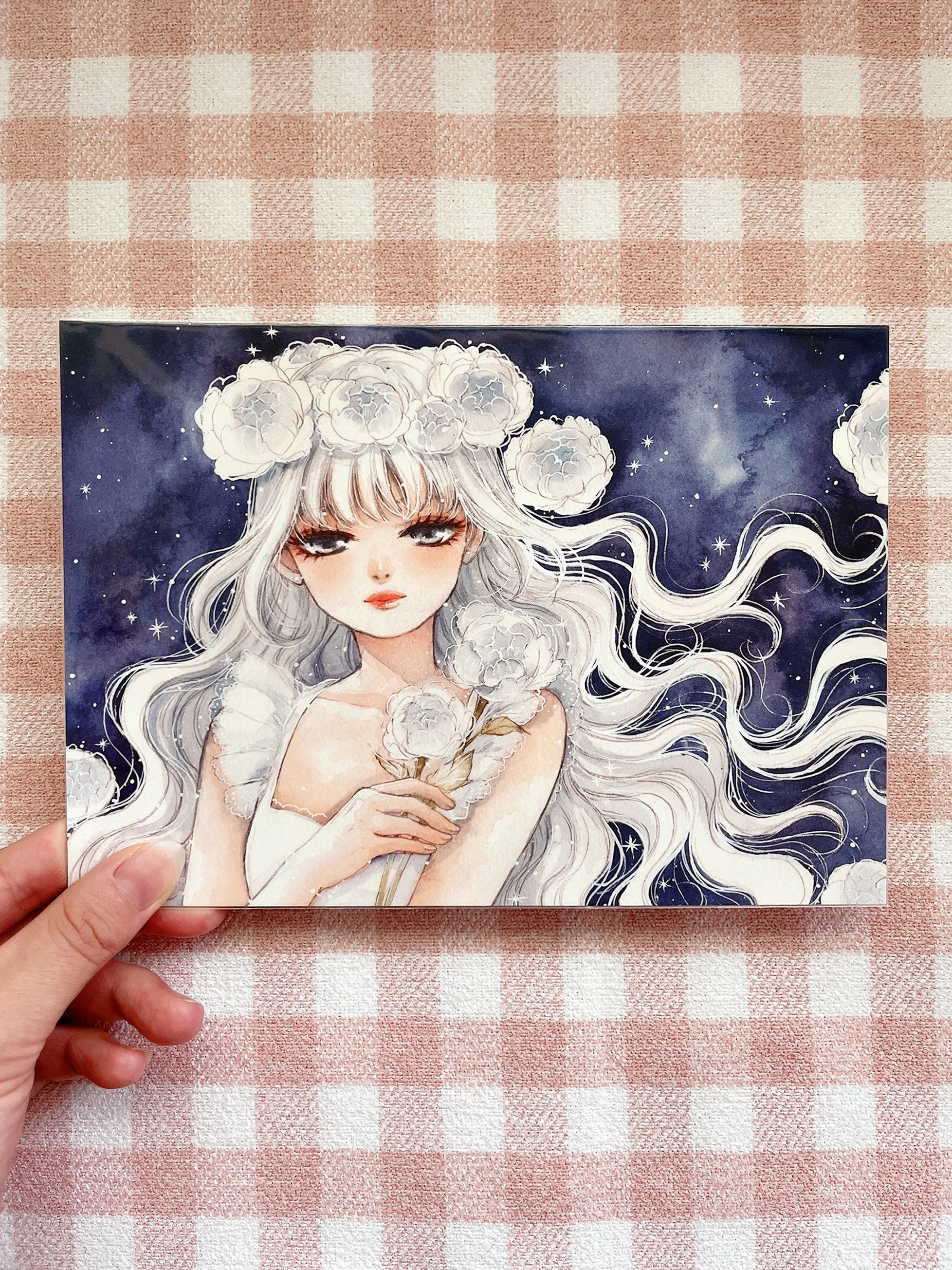 Blooming Blues - Mini Print
