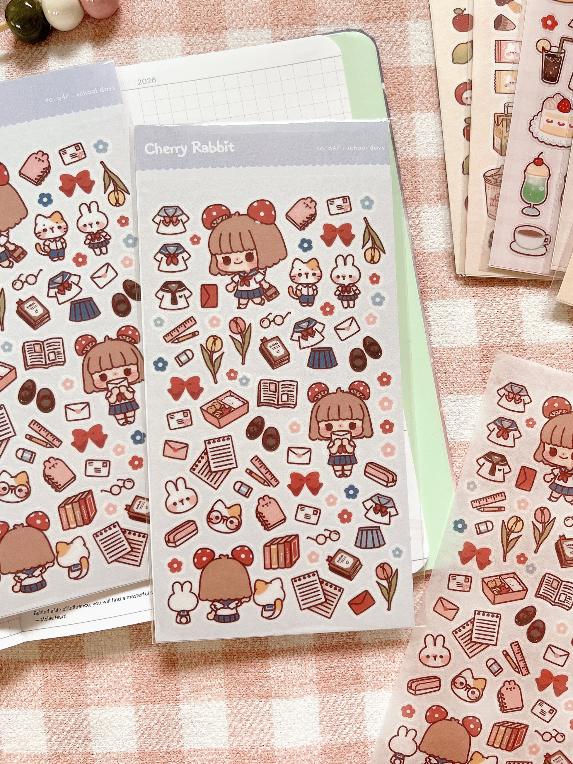 School Days: Sticker Sheet no.047