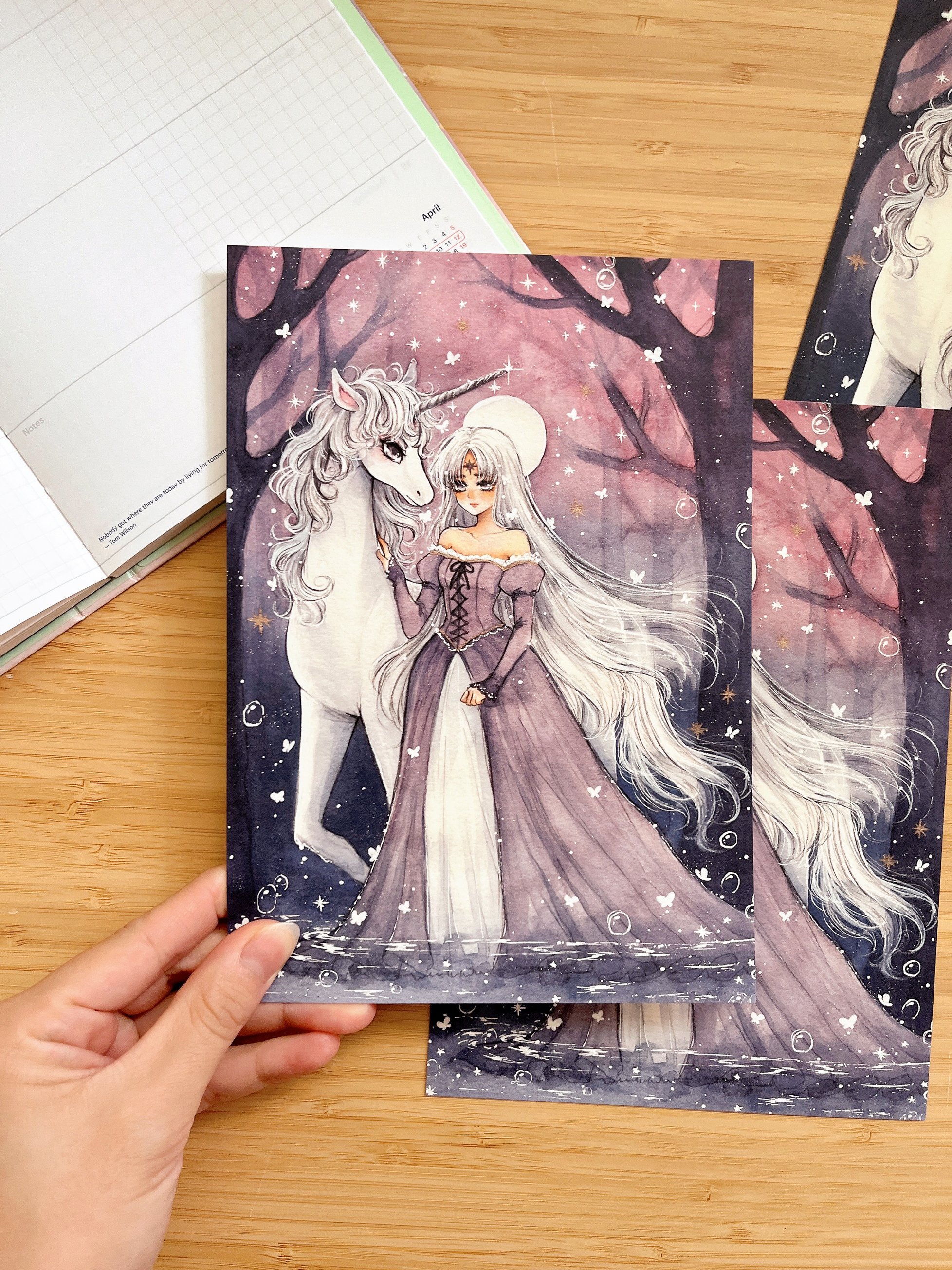 The Last Unicorn - Mini Print