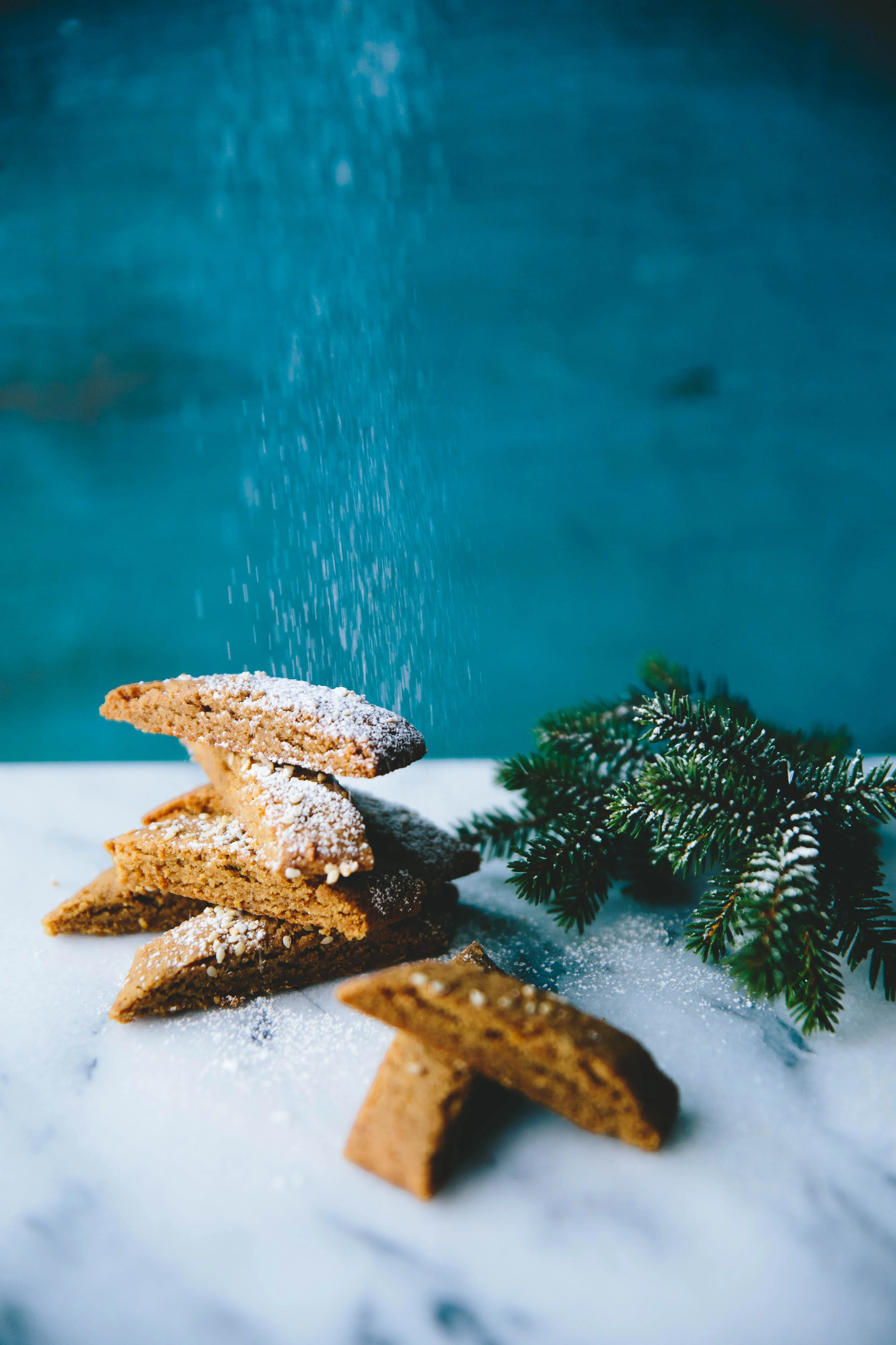 Chewy Caramel & Ginger Cookies | gf
