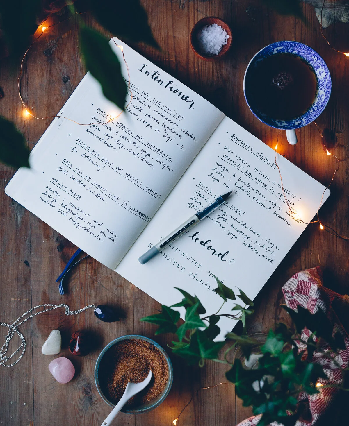 2018 - Mina intentioner, mål och drömmar