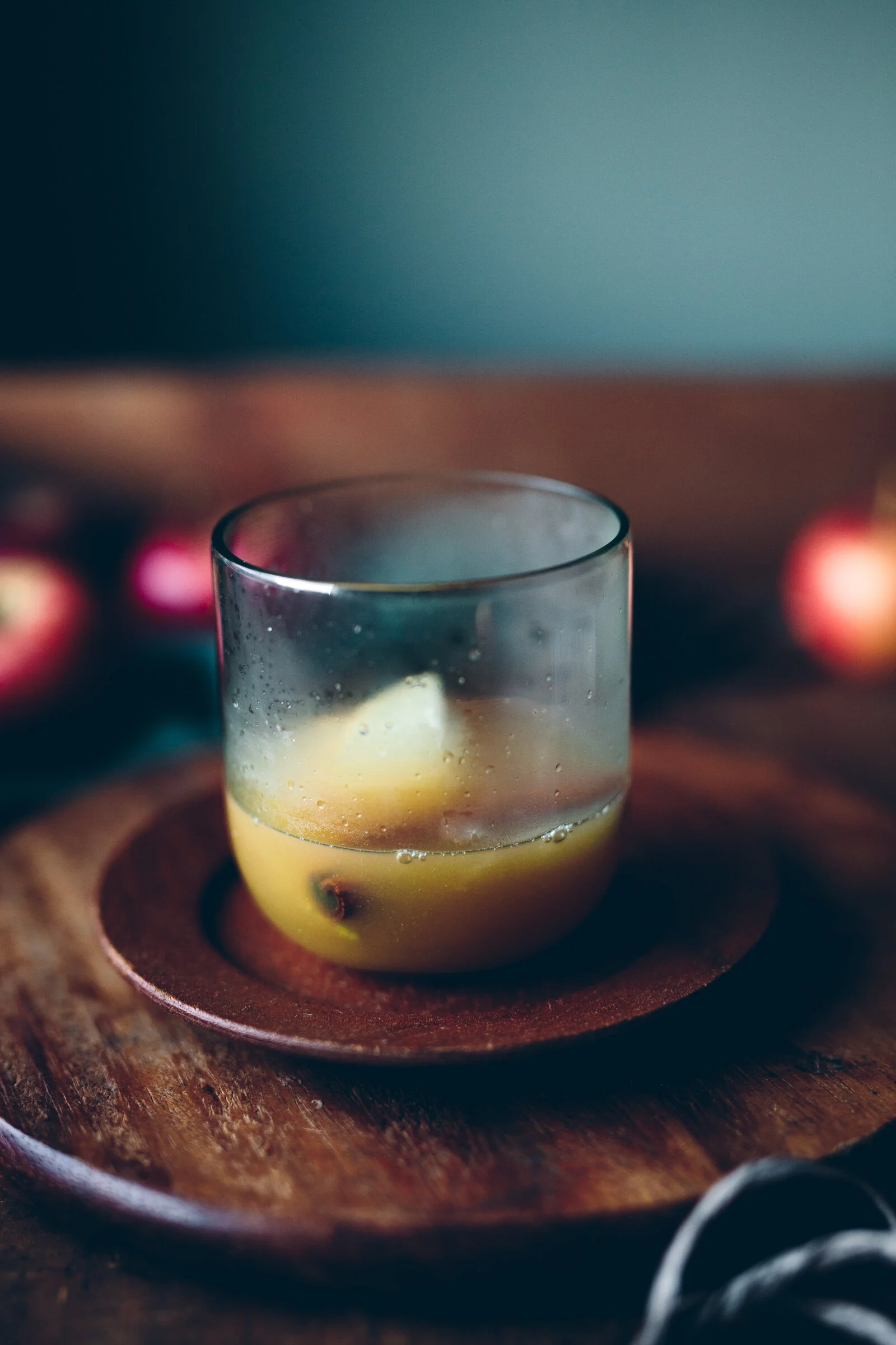 Rivig äppelglögg med ingefära