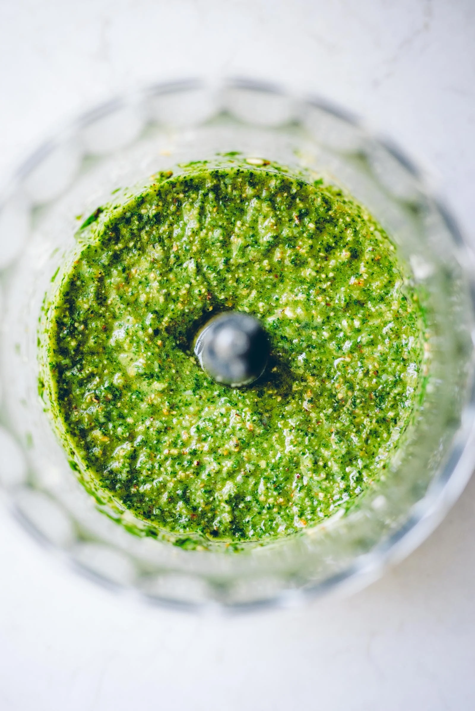 Pesto på morotsblast