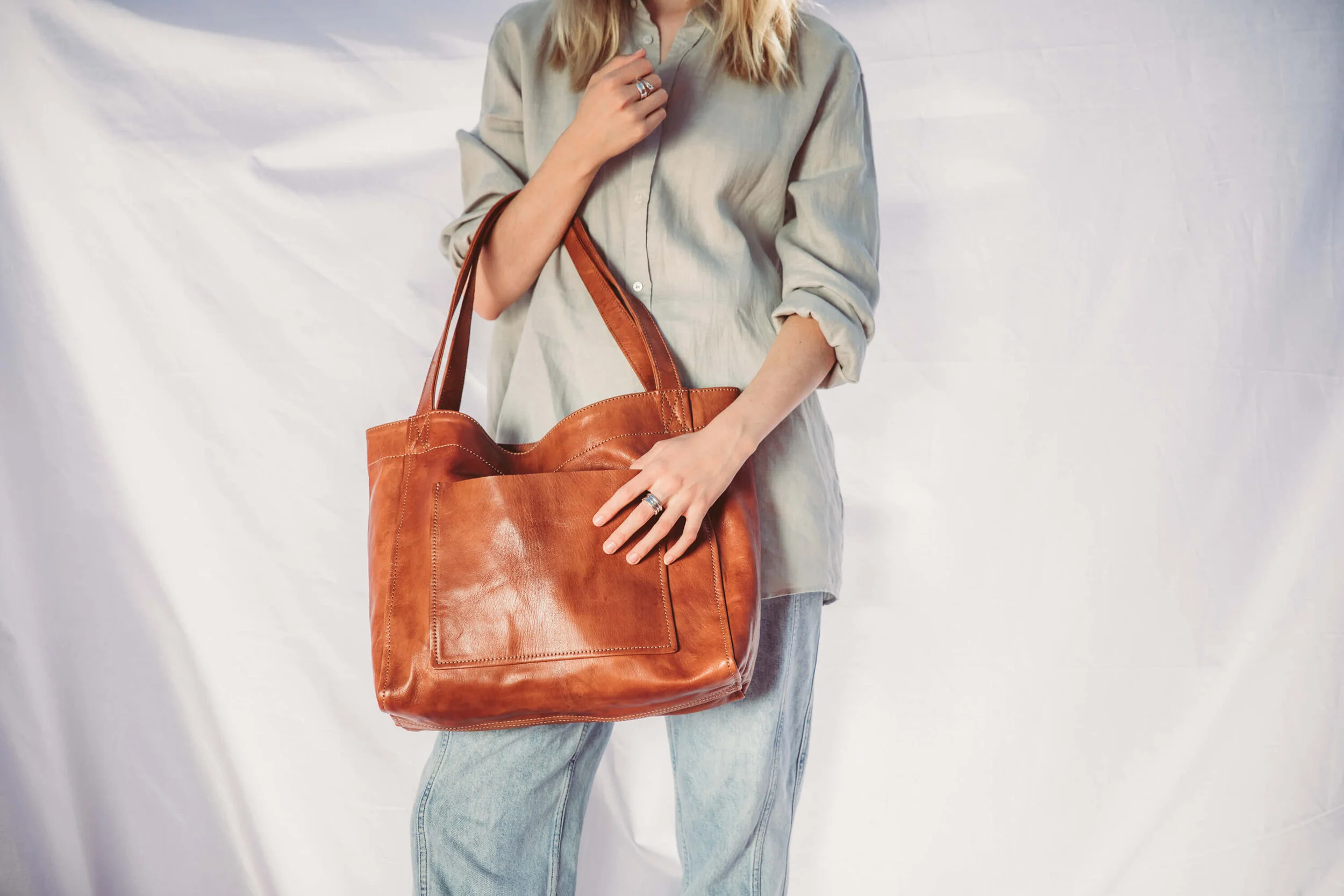 soft brown leather handbags uk