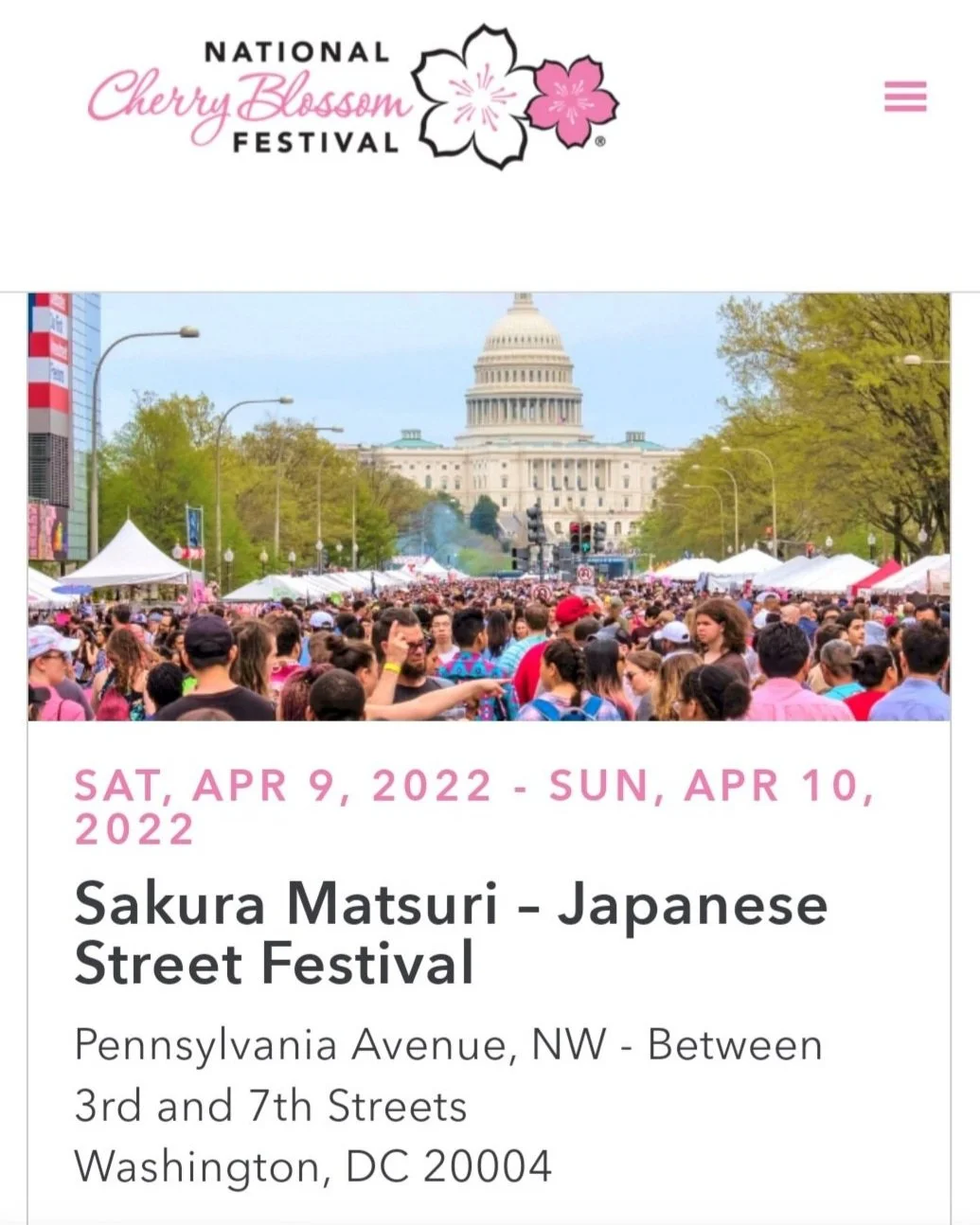 Sakura Matsuri - Japanese Street Festival