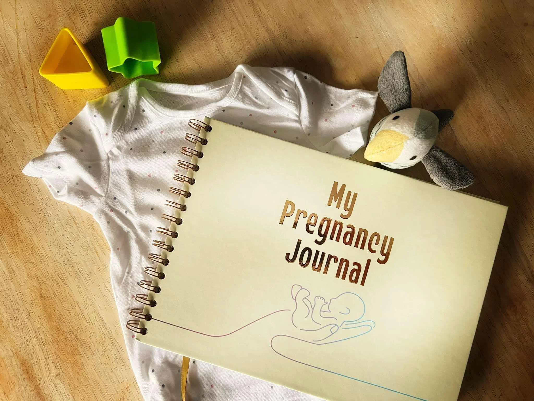 My Pregnancy Journal — beautiful Irish pregnancy journal perfect as a Christmas gift for mums-to-be in Ireland