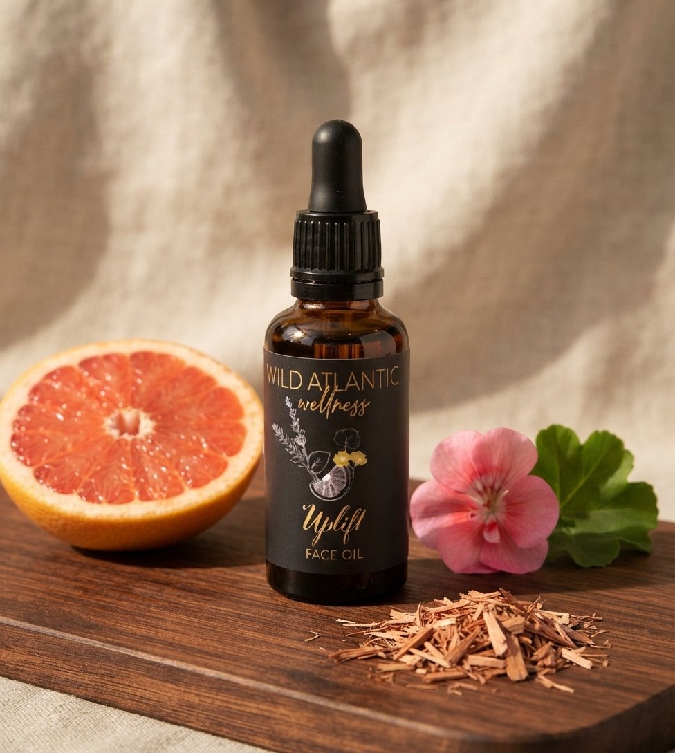 Uplift Glow Face Oil – Hydrating face oil with essential oils, 30ml