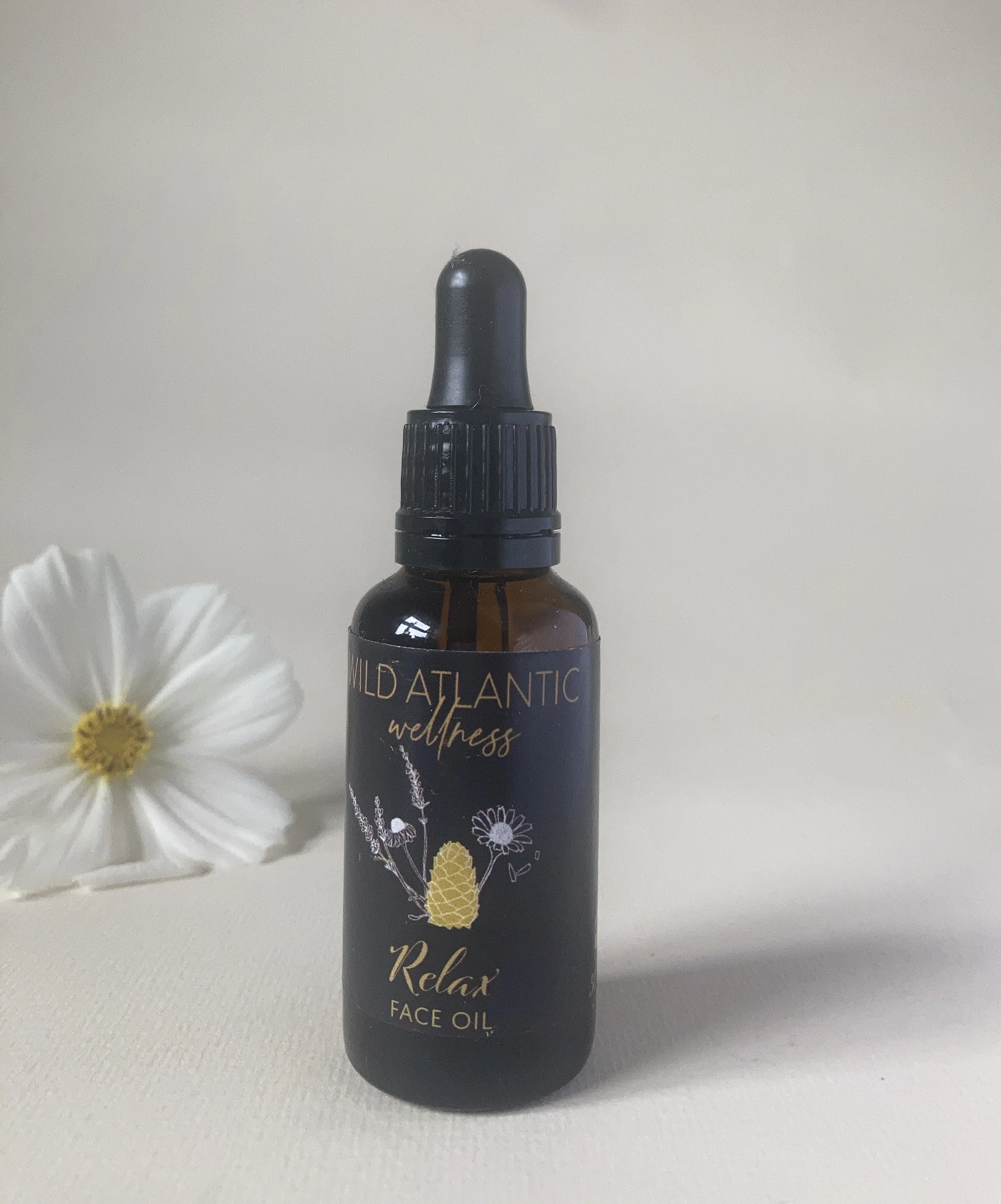Relax Sleep Oil – Calming & Hydrating Natural Face Oil with Lavender, Roman Chamomile & Cedarwood