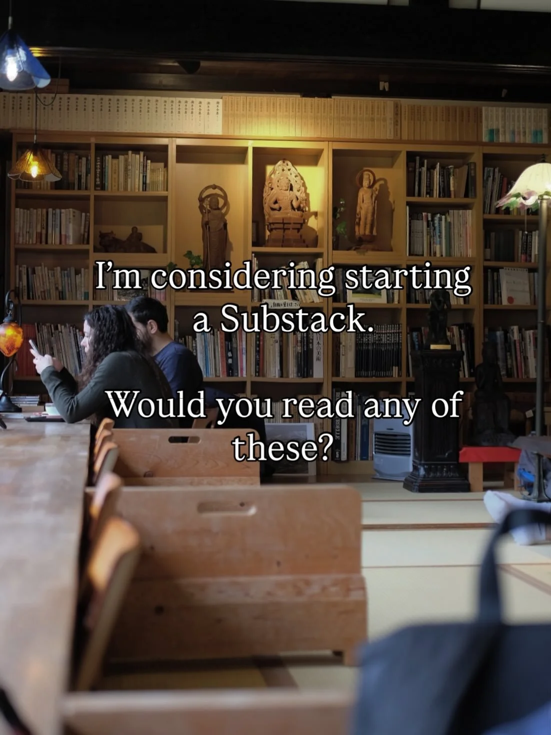 I want to ask more questions than I answer, and start some curious conversations. Do any of these pique your curiosity? 🦒 

@substack 
@the_fillmarket