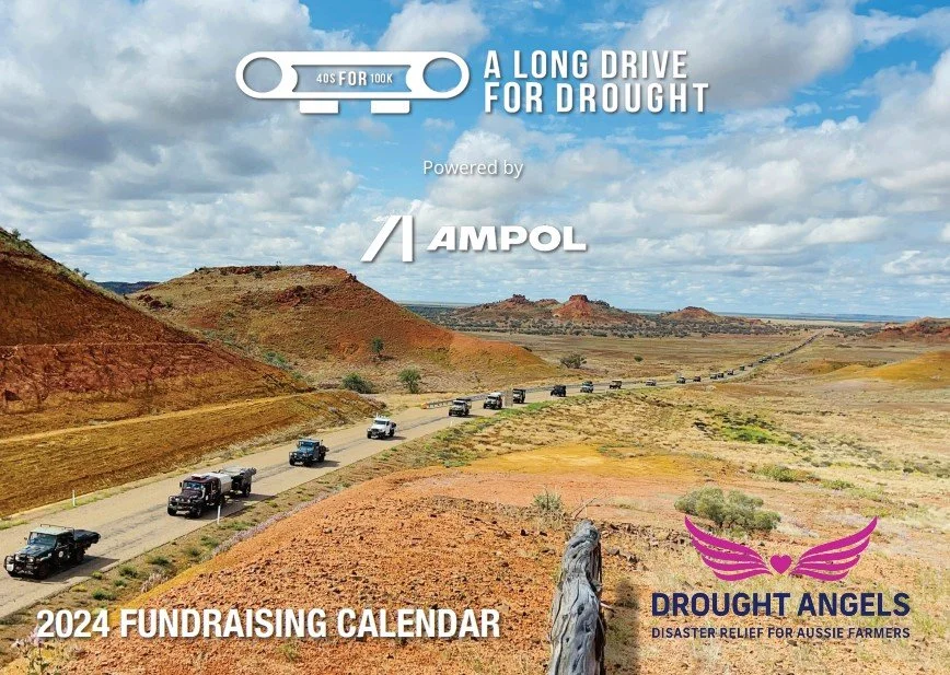 2024 - 40 Series Landcruiser Drought Angels Charity Calendar "Limited 2024 - 40 Series Landcruiser Drought Angels Charity Calendar "Limited