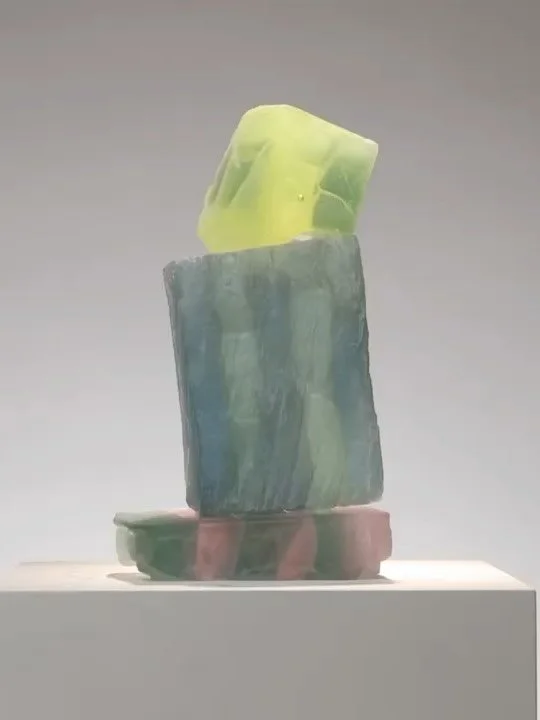 Time Rock Stack
For all of your frosty mornings to come this winter. ❄️ 💨 

@charlesburnand 

#castglass #glass #ukglass #craftmagic #artificialnature #light #timerocks #dawnbendick