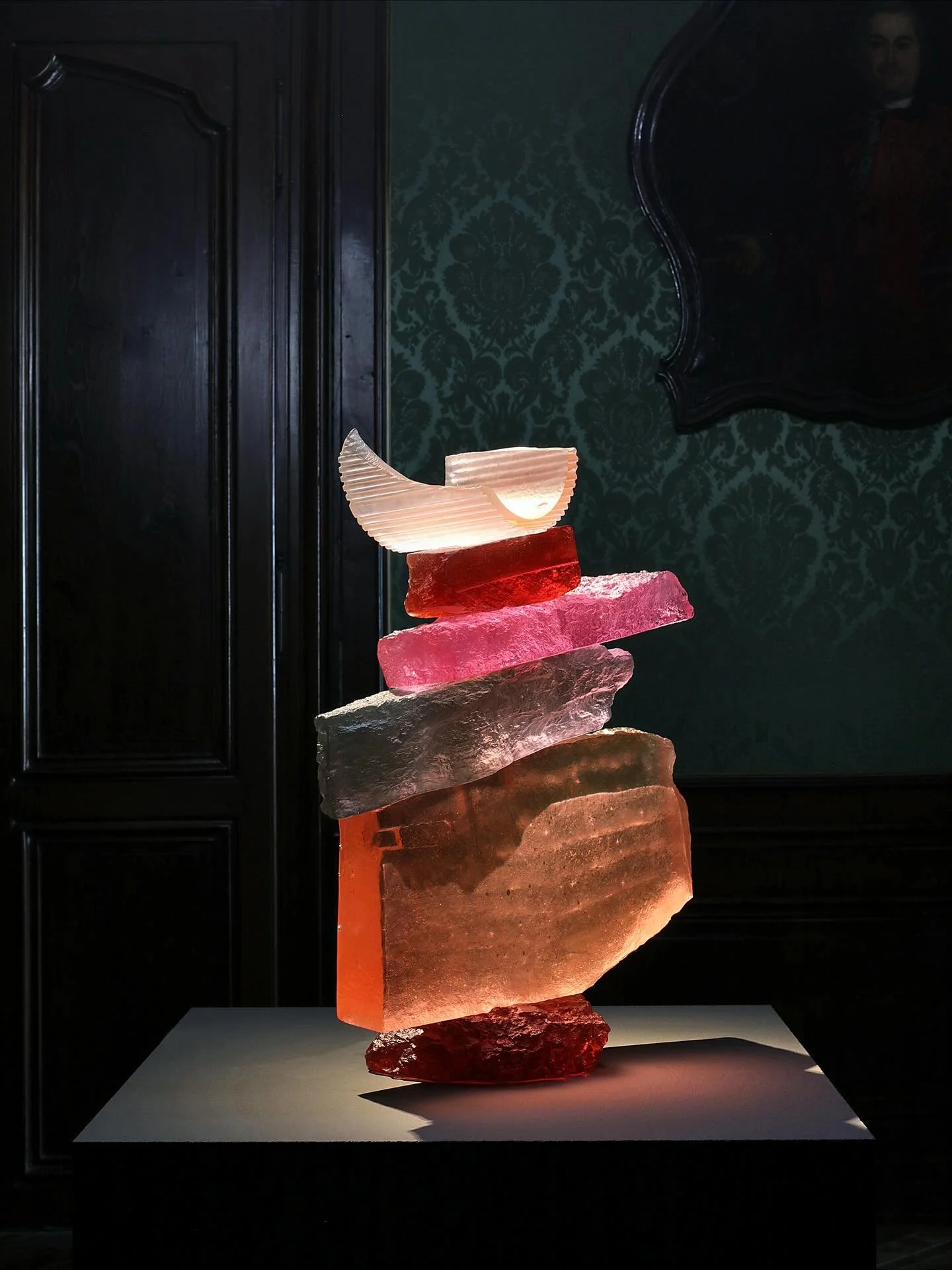 Time Rock Stack has been acquired by the @nasjonalmuseet in Oslo and is currently on view. In this photo the piece was on view at the Gent Design museum for the Kleureyck exhibition curated by the wonderful @siegriddemyttenaere in 2019.

Thank you fo