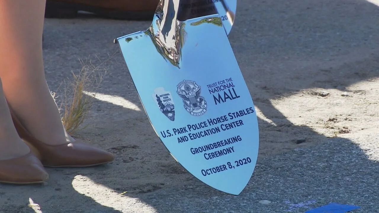 ABC7: A new 'education center' featuring horses is being built on the National Mall. Here's why.