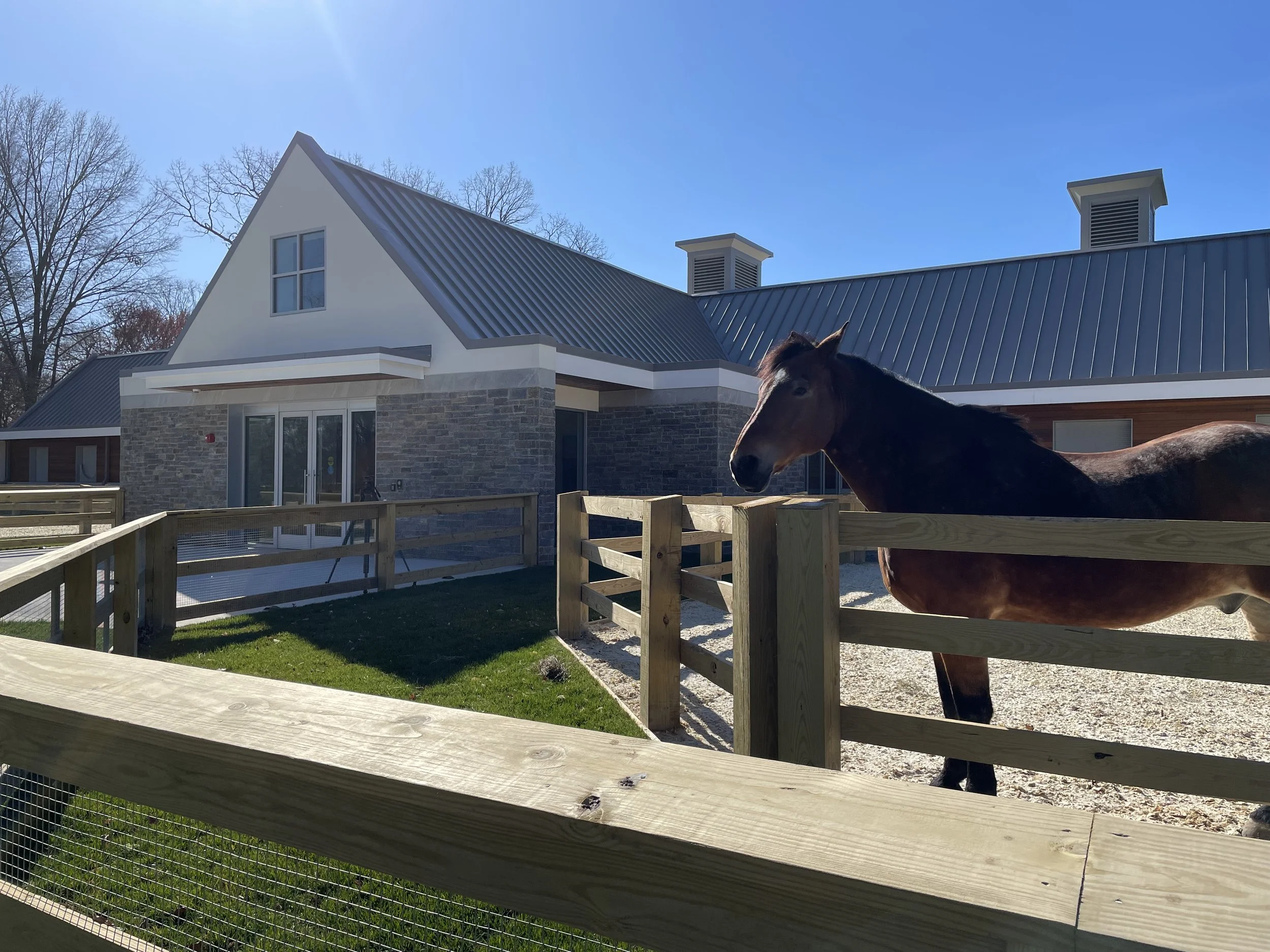 National Mall In the News: Sneak Peek of the NEW U.S. Park Police Horse Stables and Education Center