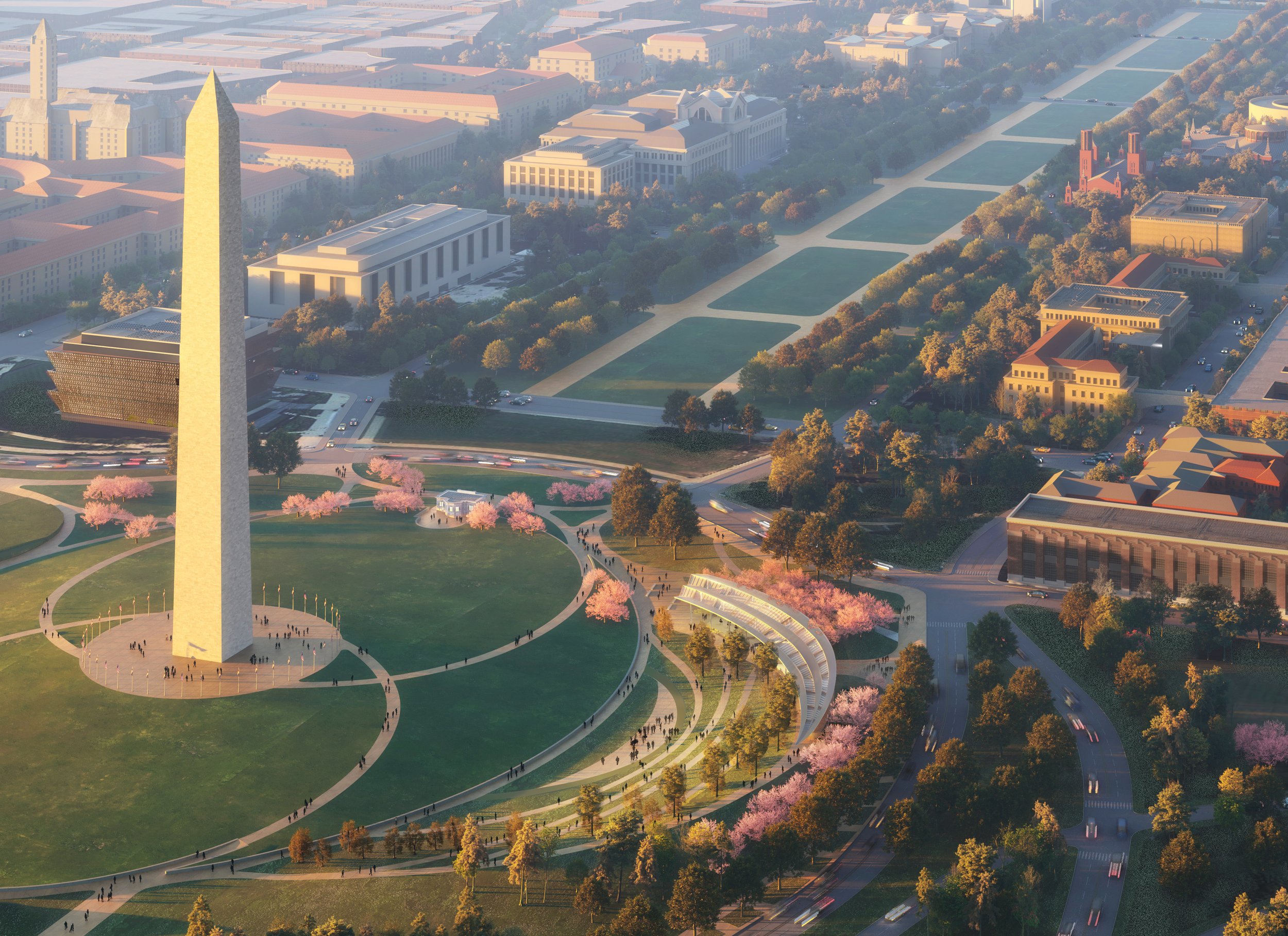 Washington Monument Grounds at Sylvan Theater