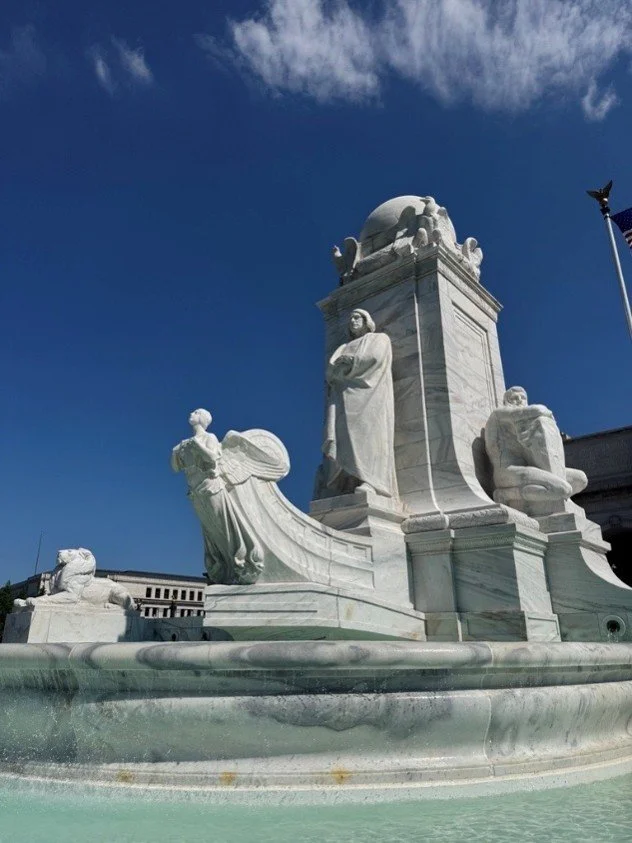 Celebrating the Restoration of the Columbus Circle Fountain