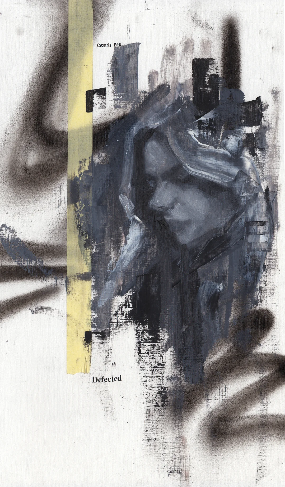 30cm by 50cm Oil on paper 2015 Available