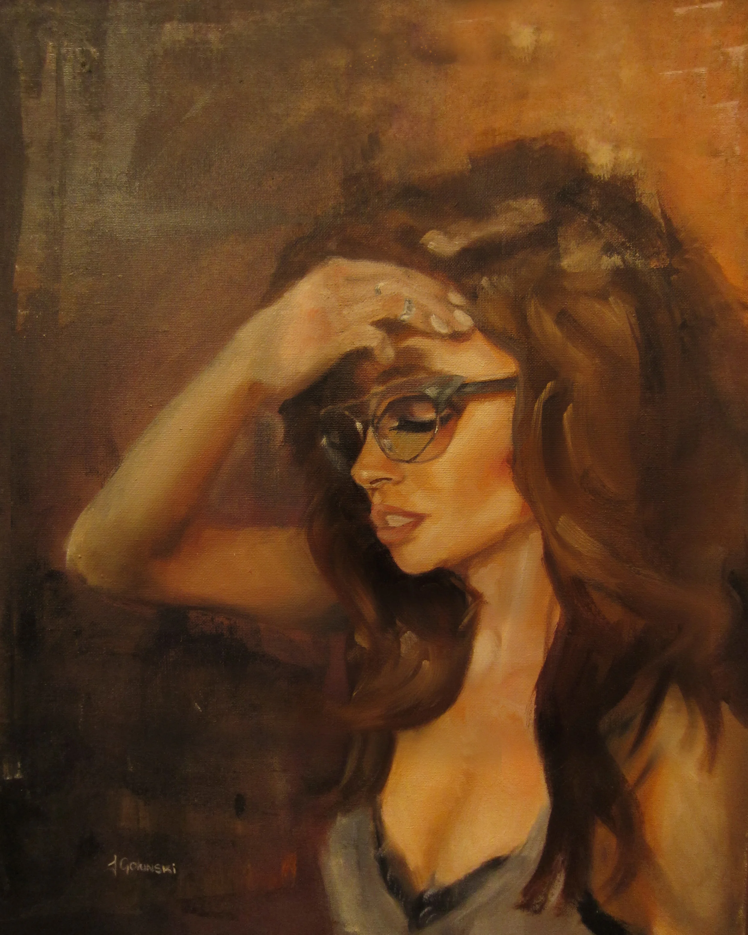 40cm by 50cm Oil on panel 2015 Available