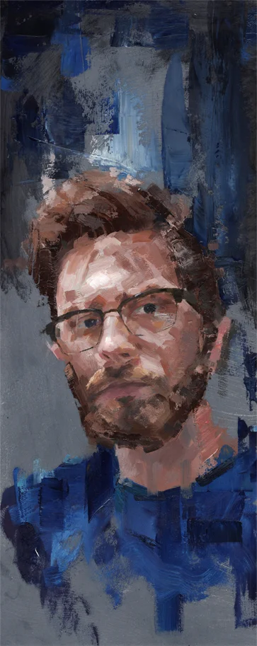 20cm by 50cm Oil on panel 2016 Available