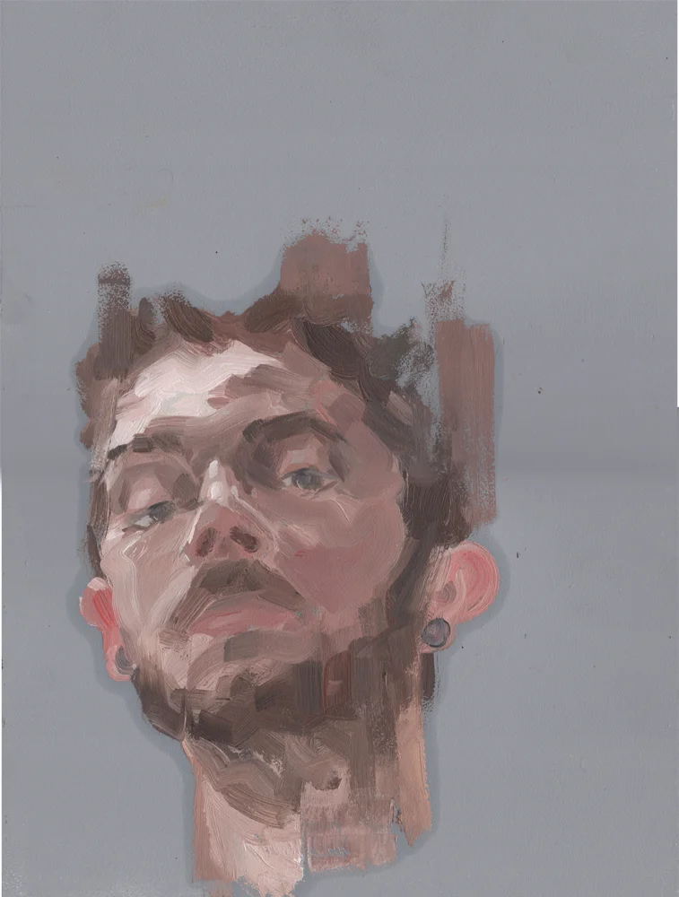 30cm by 40cm Oil on panel 2016 Available