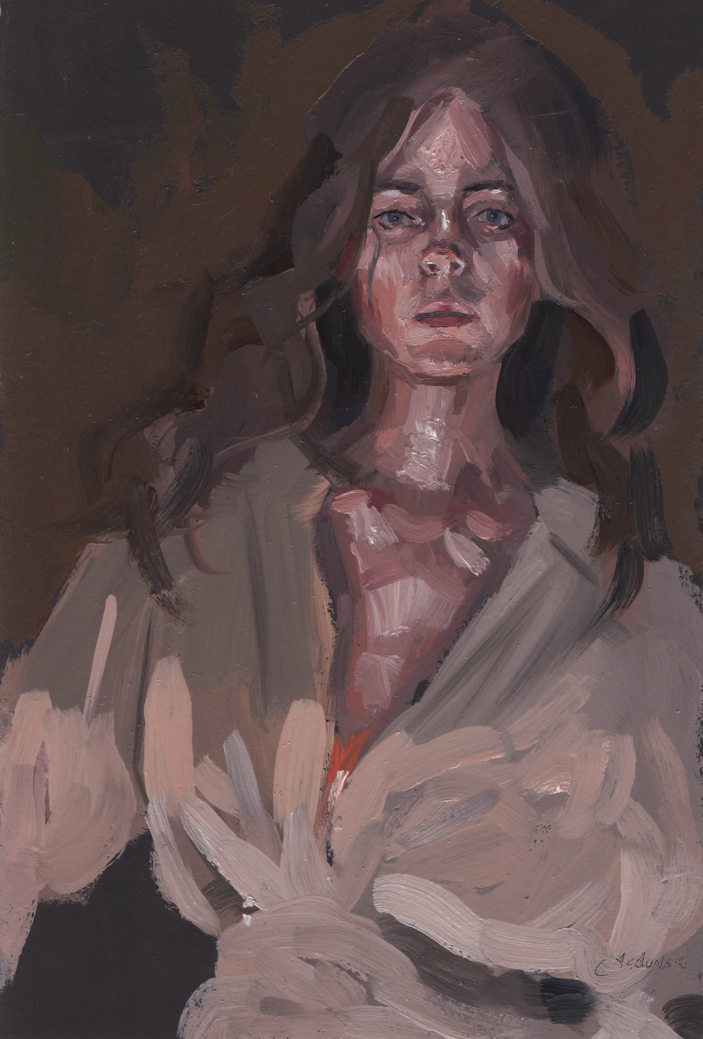 20cm by 30cm Oil on panel 2016 Available