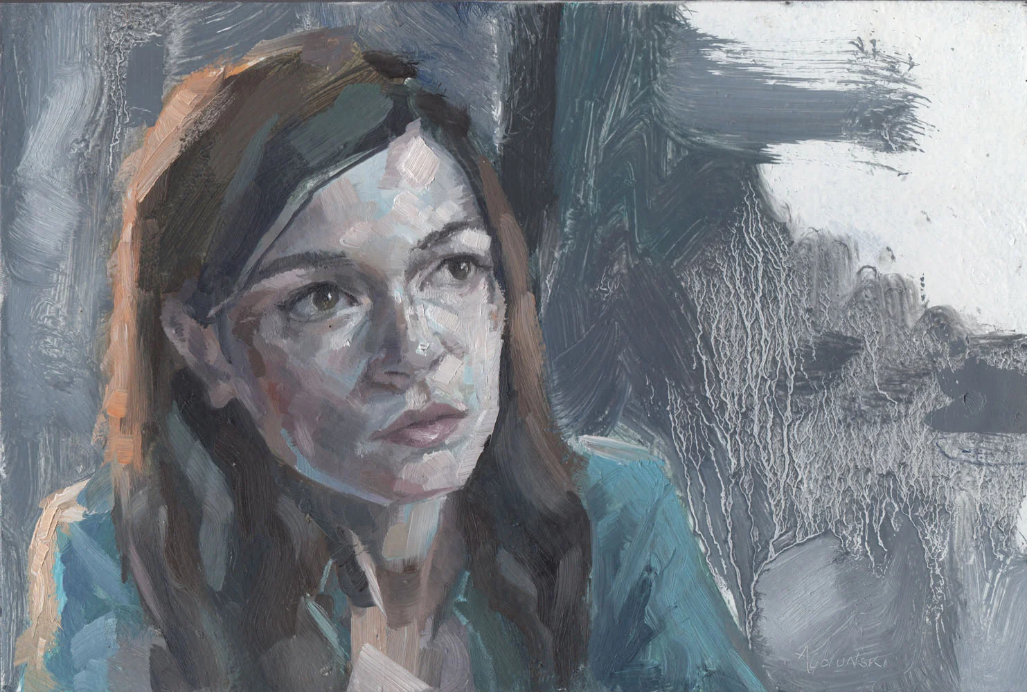 20cm by 30cm Oil on panel 2017 Available
