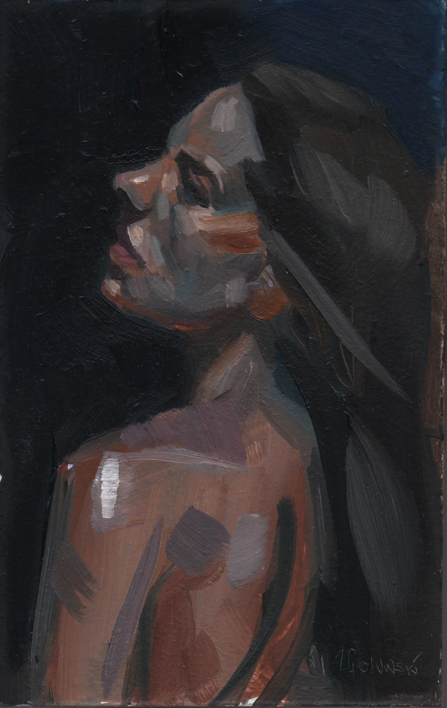 5” by 8” Oil on panel 2017 Available