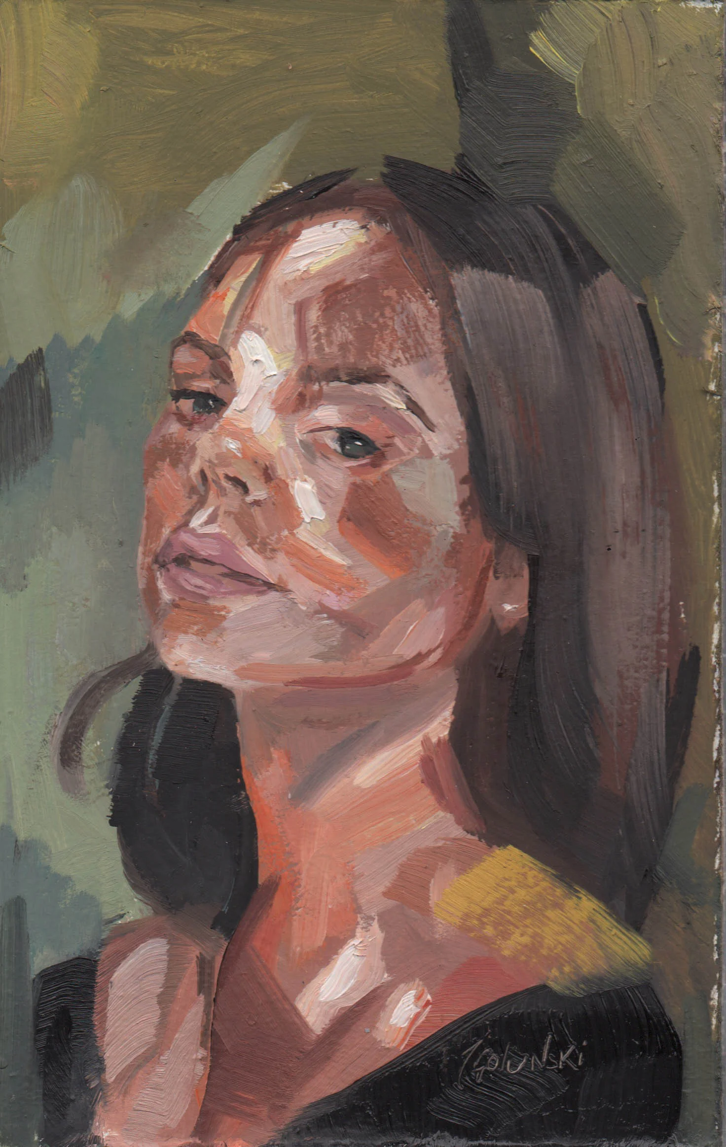 5” by 8” Oil on panel 2017 Available