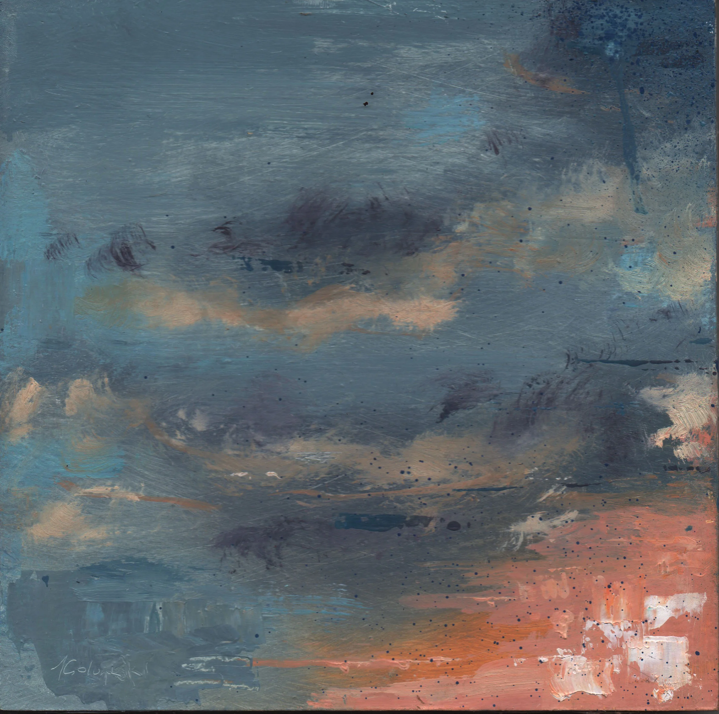 8”by 8” Oil on panel 2017 Sold