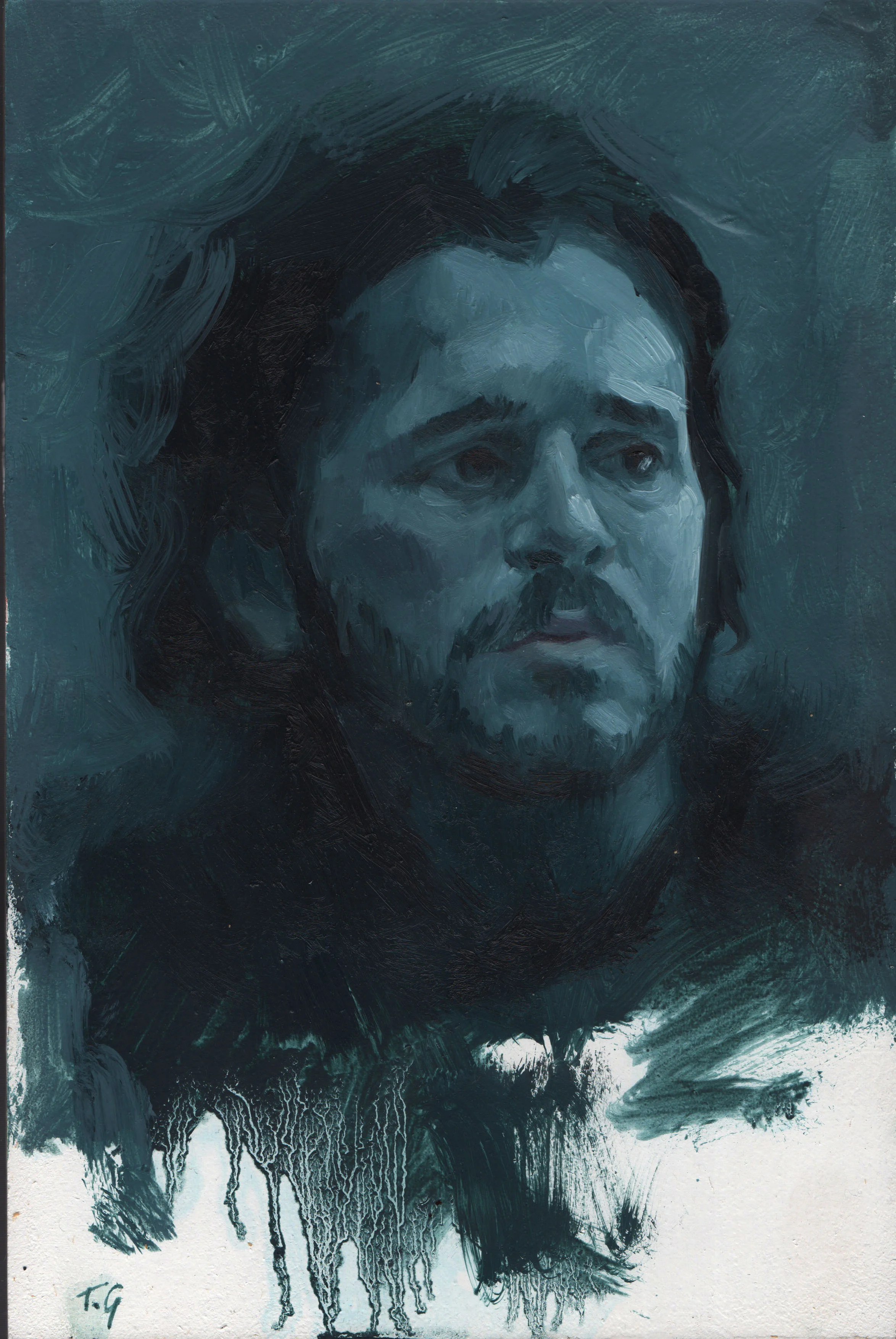 20cm by 30cm Oil on panel 2017 Available