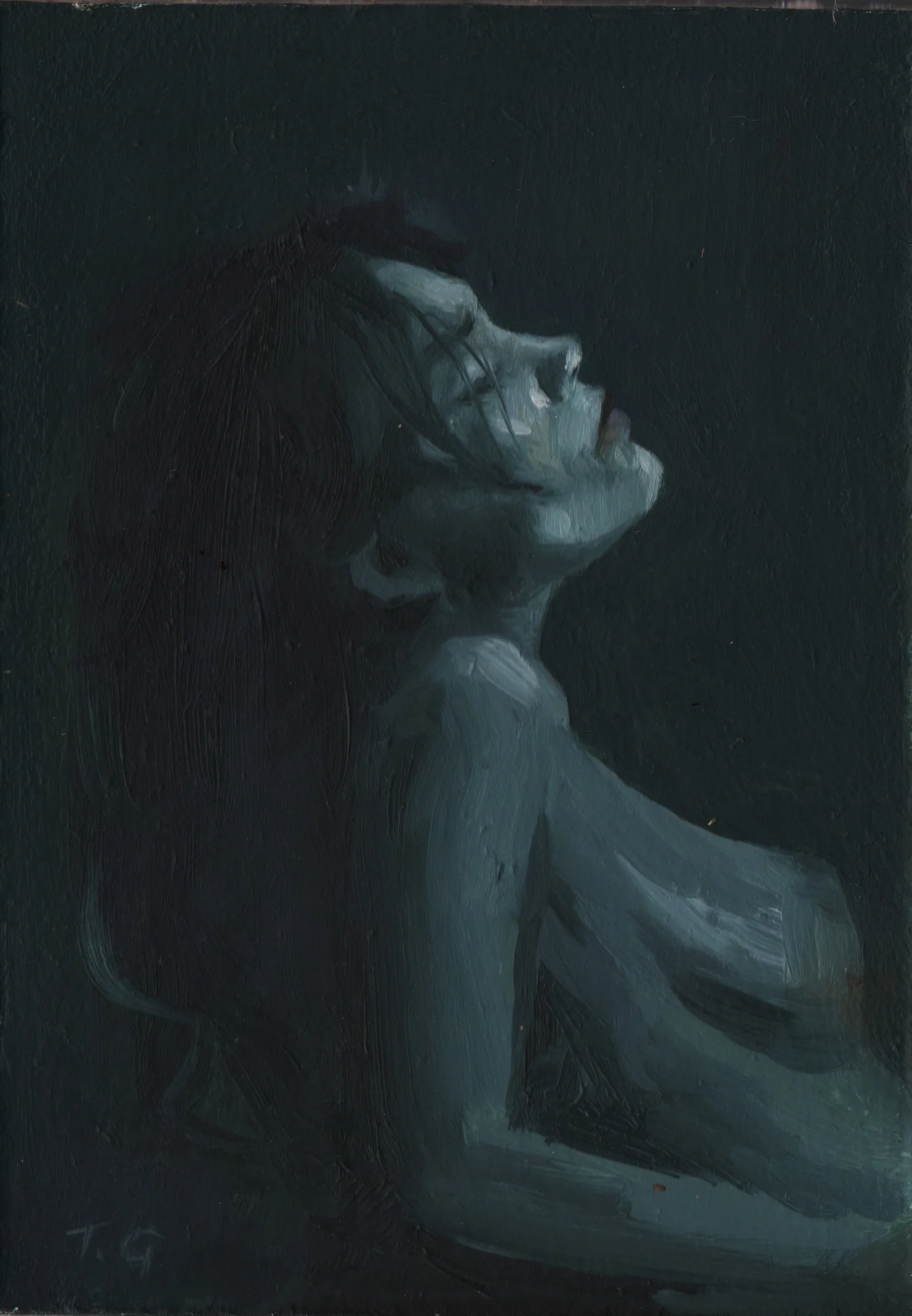 5” by 7” Oil on panel 2017 Available