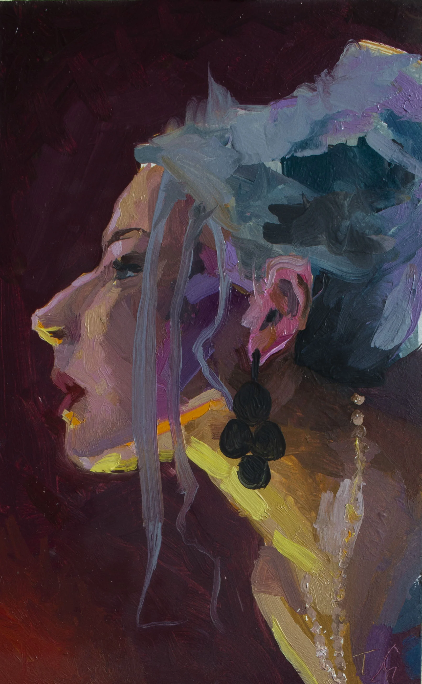 5” by 8” Oil on panel 2019 Available