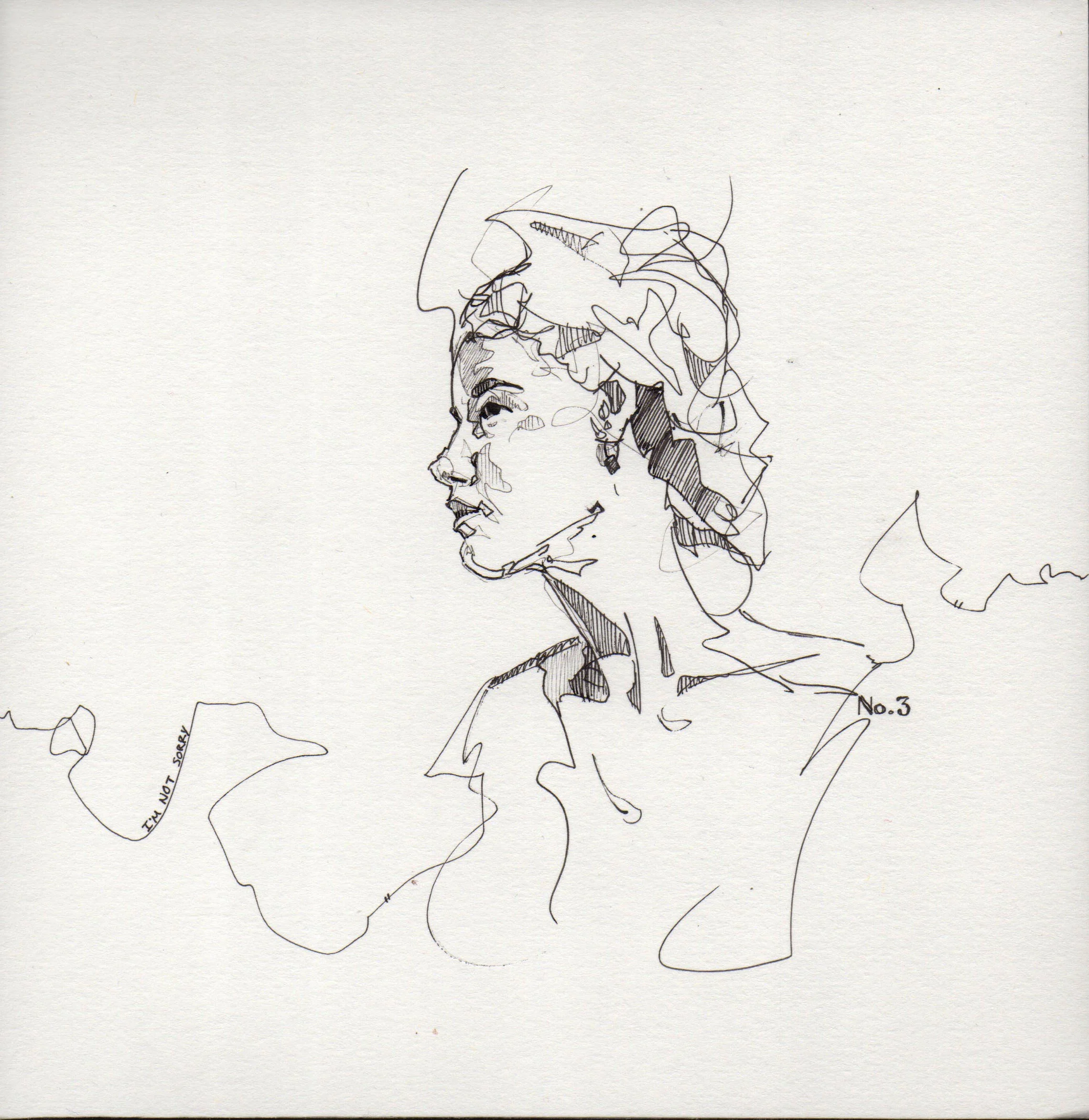 20cm by 20cm Pen and Ink cartrdige paper 2016 Available