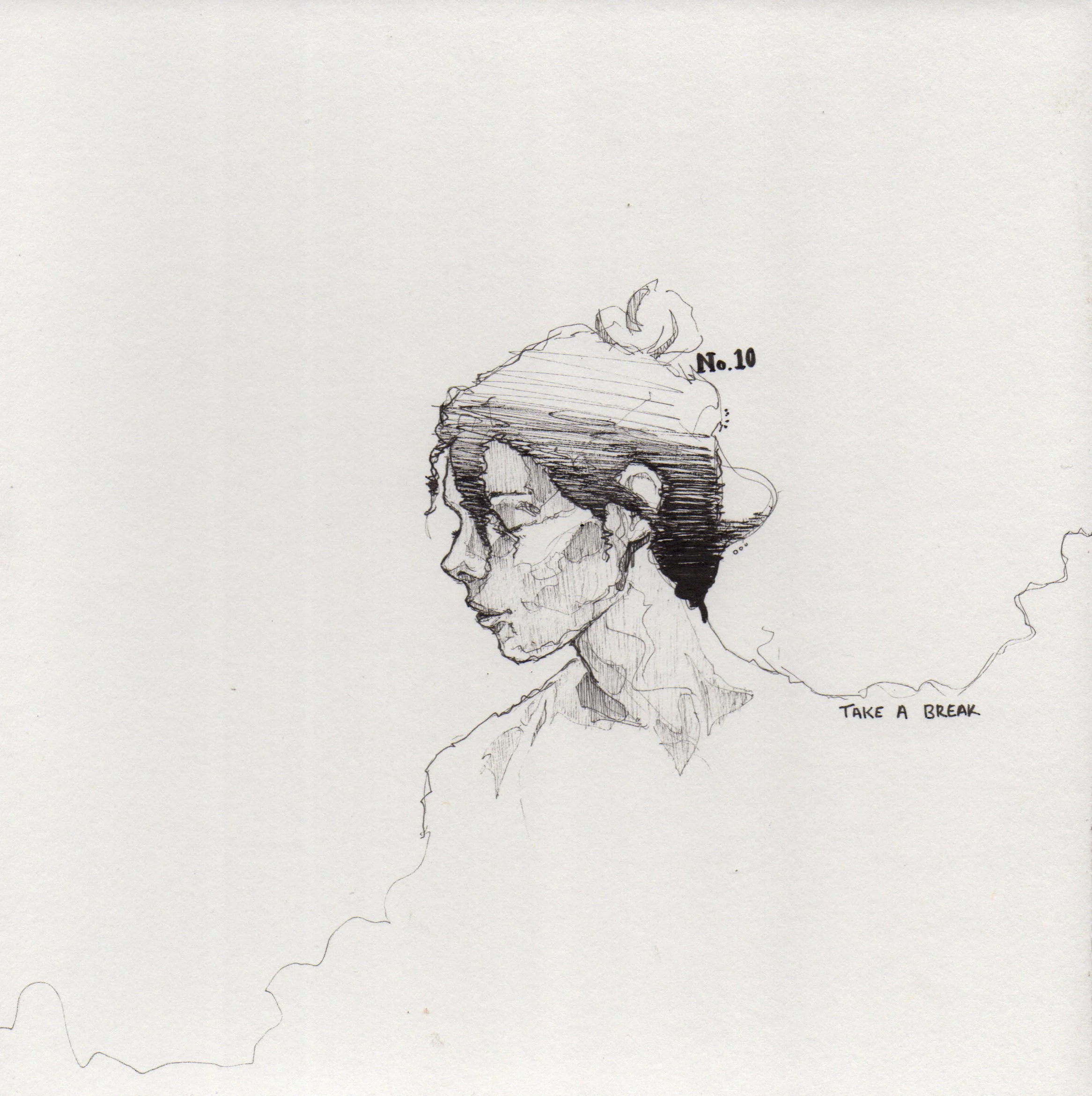 20cm by 20cm Pen and Ink cartrdige paper 2016 Available