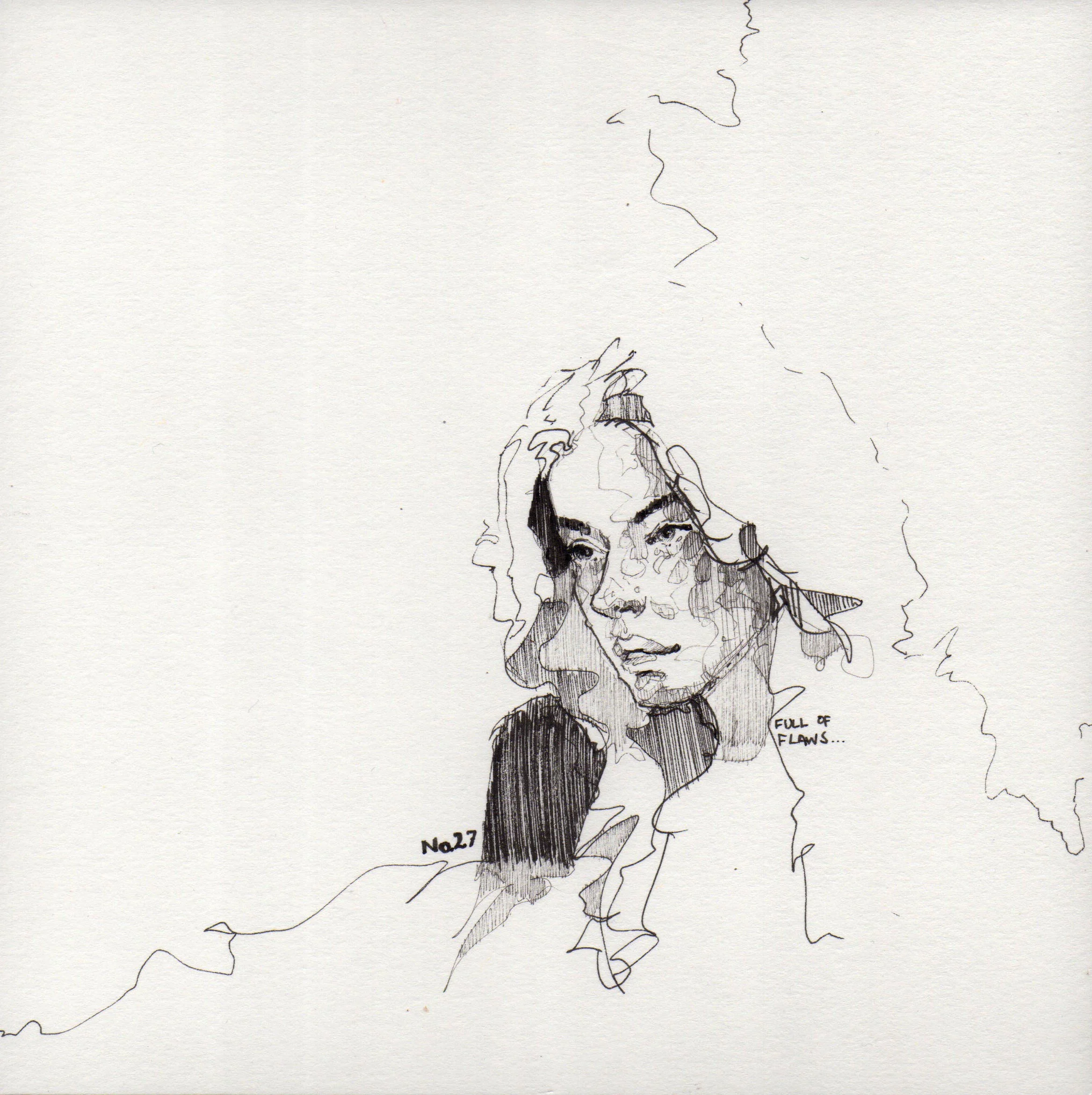 20cm by 20cm Pen and Ink cartrdige paper 2016 Available
