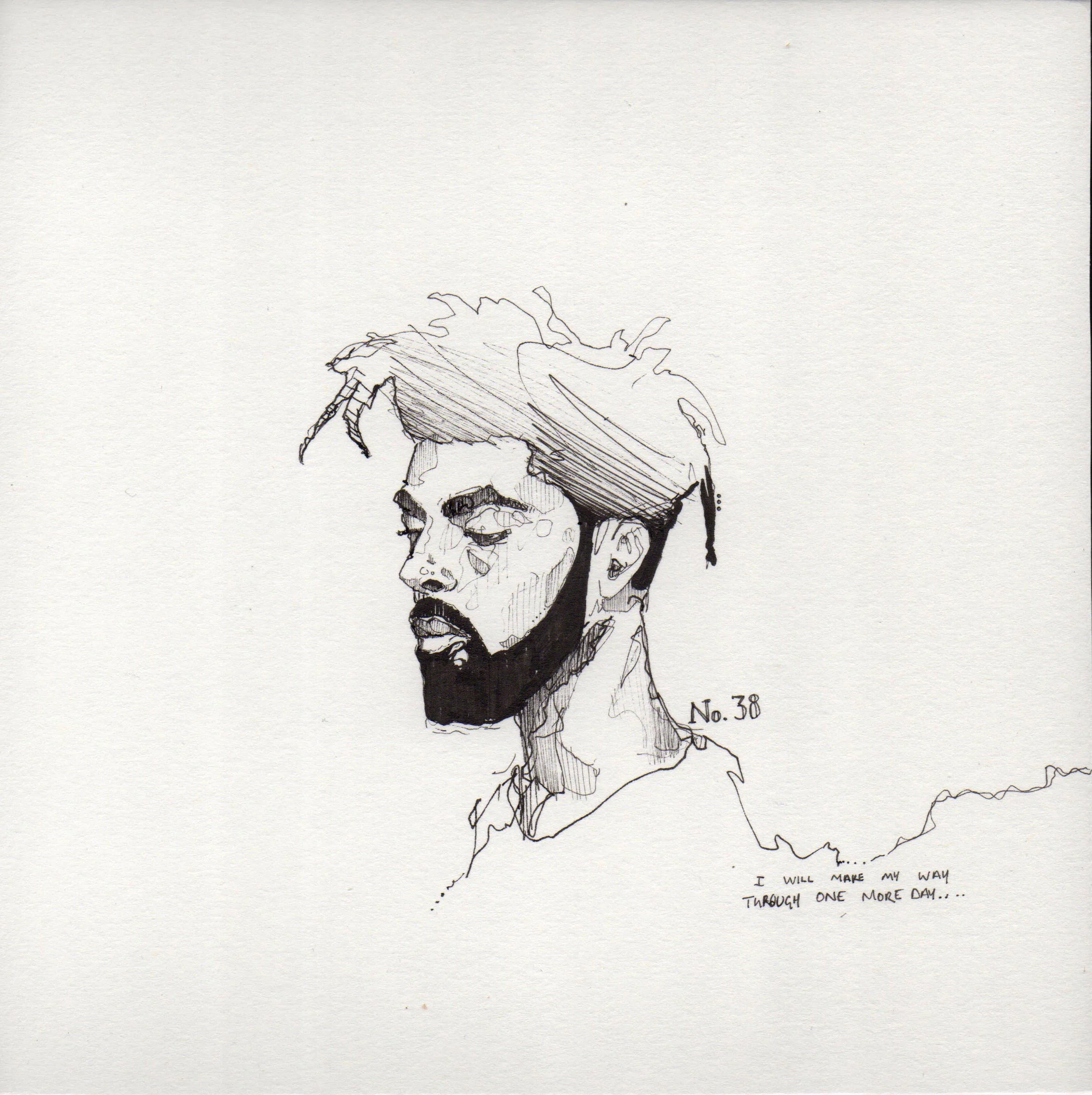20cm by 20cm Pen and Ink cartrdige paper 2016 Available