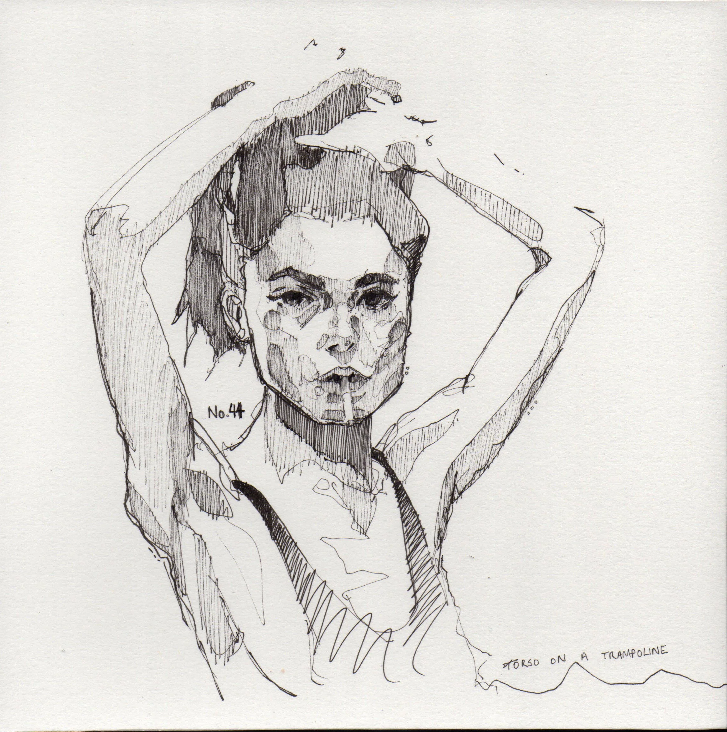 20cm by 20cm Pen and Ink cartrdige paper 2016 Available