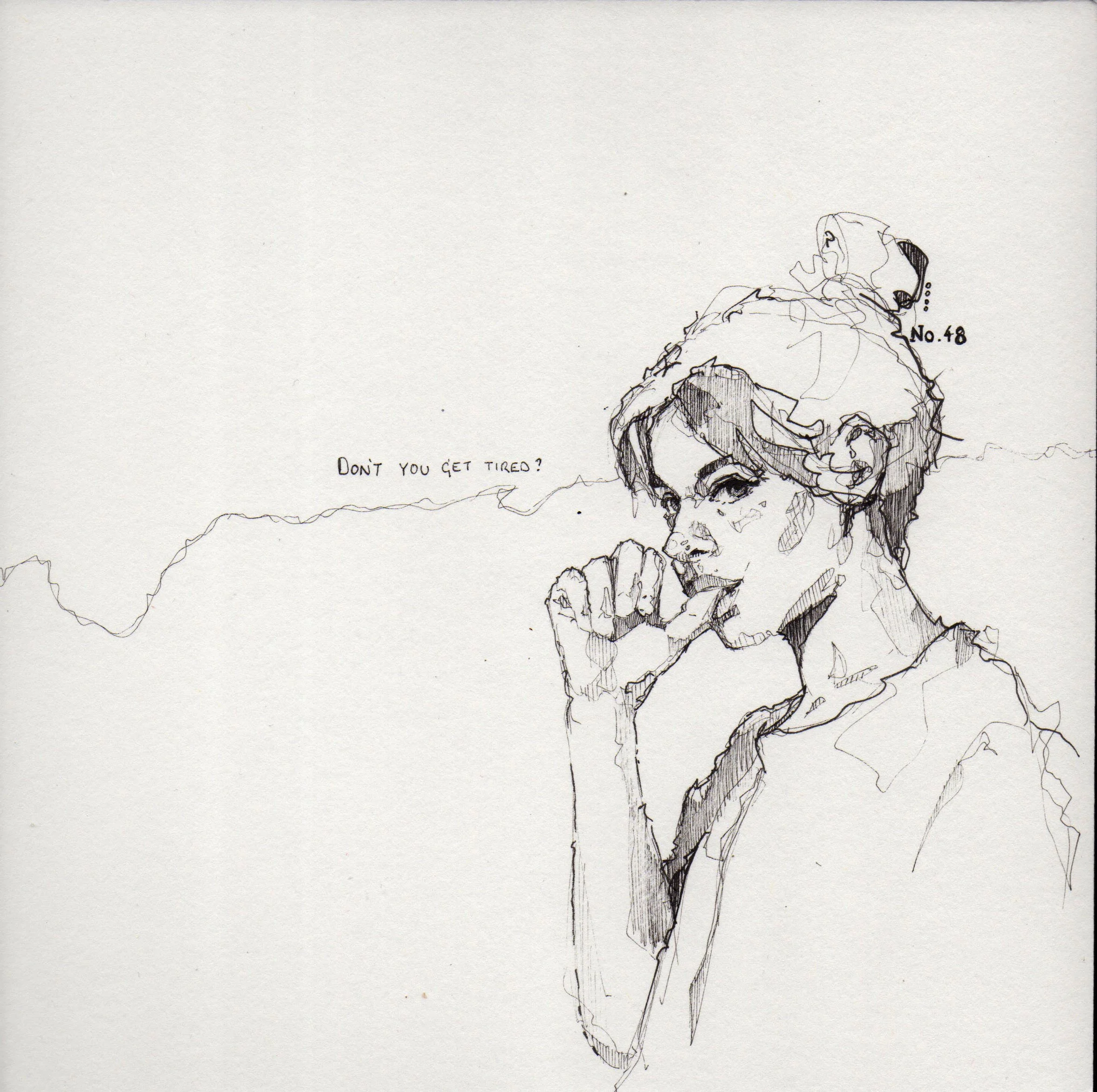 20cm by 20cm Pen and Ink cartrdige paper 2016 Available
