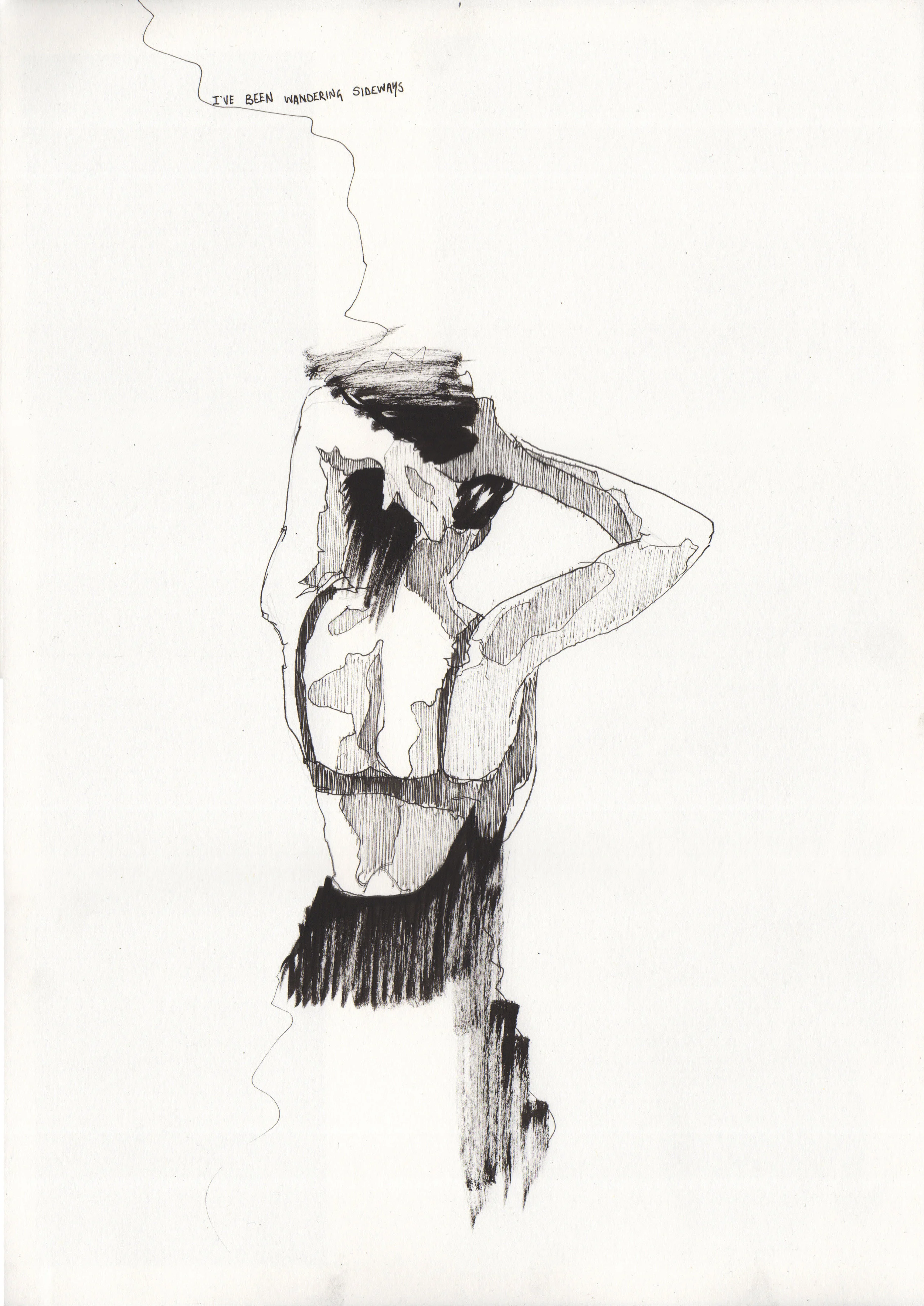 A3 Pen and Ink on Cartridge paper 2017 Available