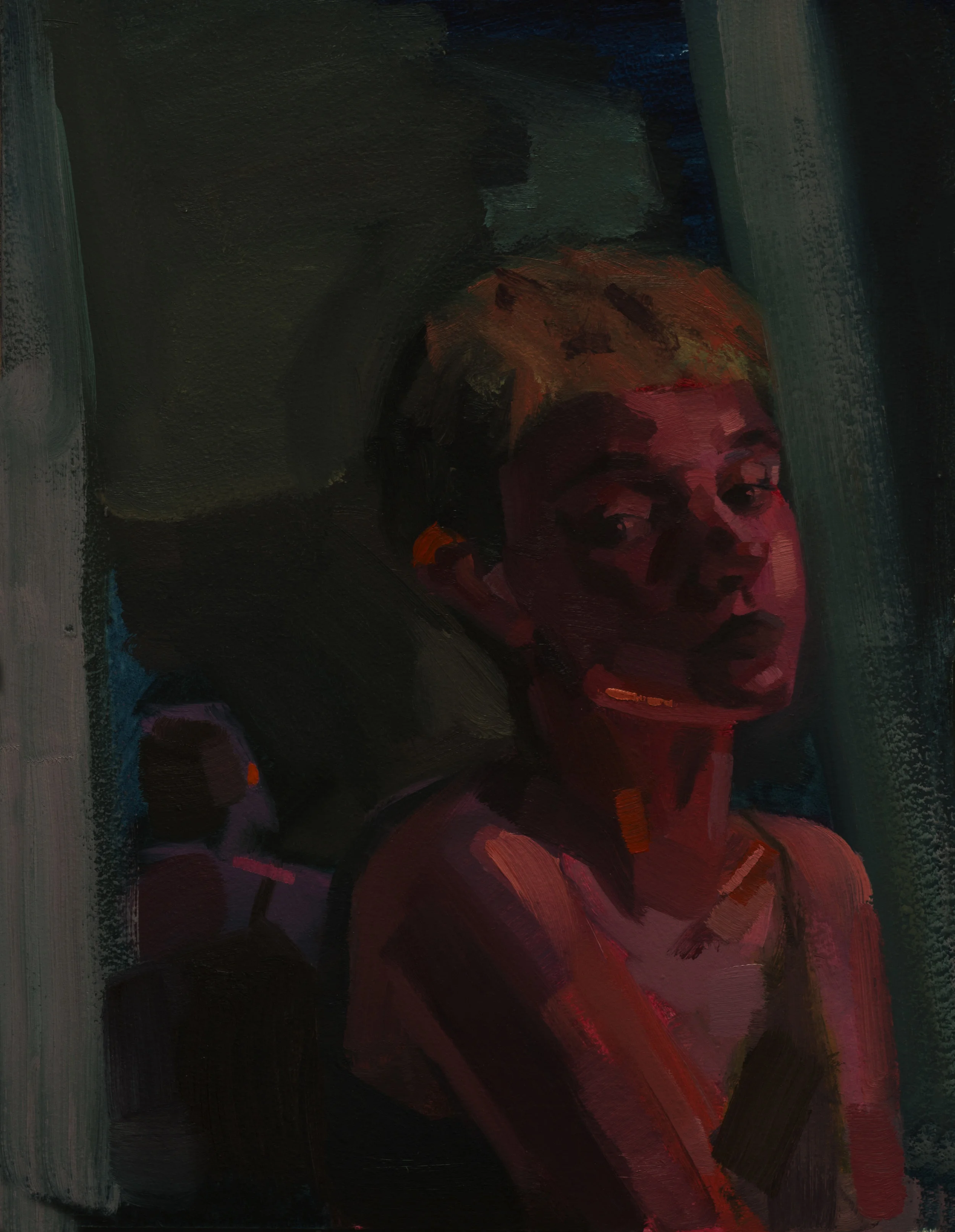 30cm by 40cm Oil on panel 2018 Available