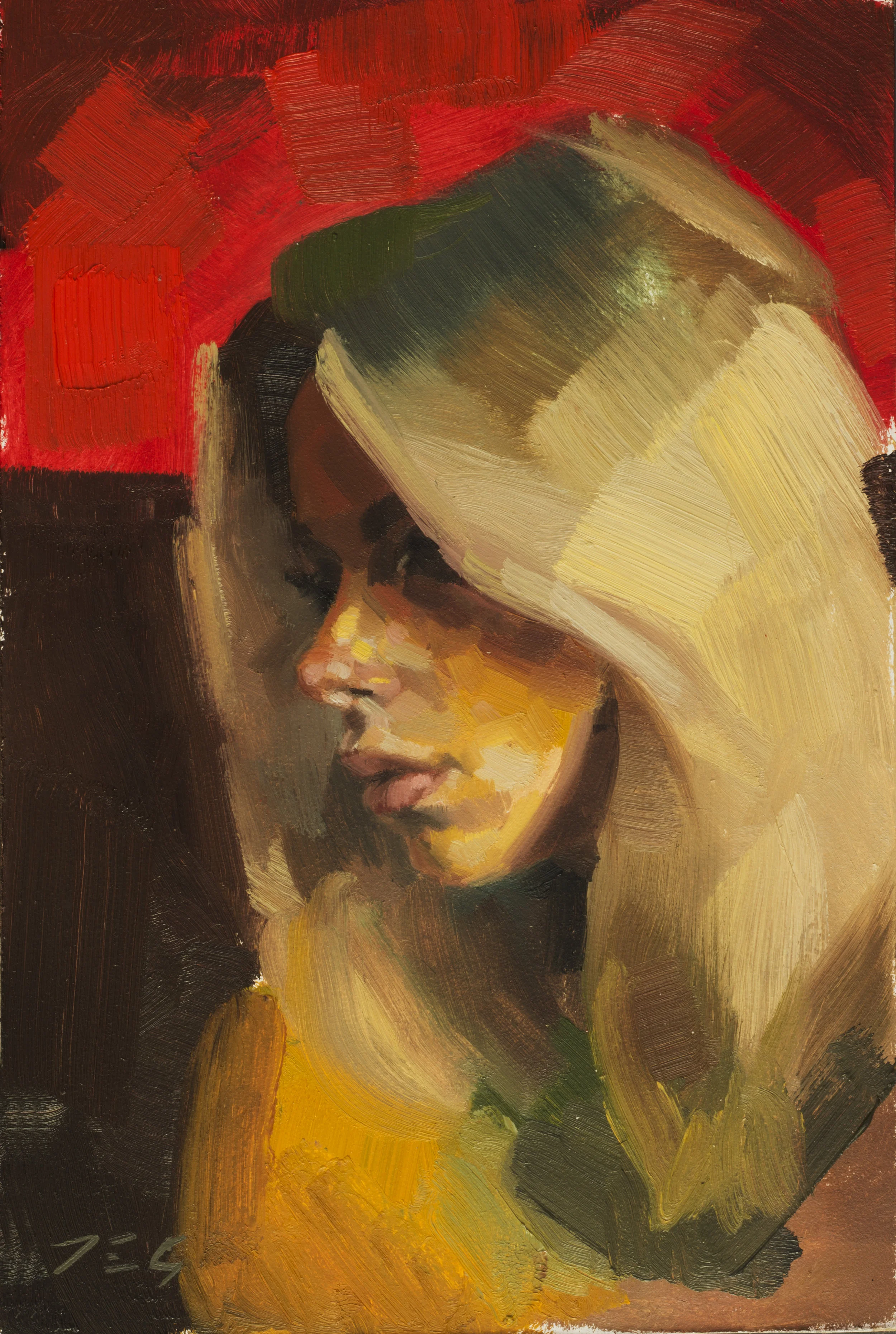 20cm by 30cm Oil on panel 2018 Available