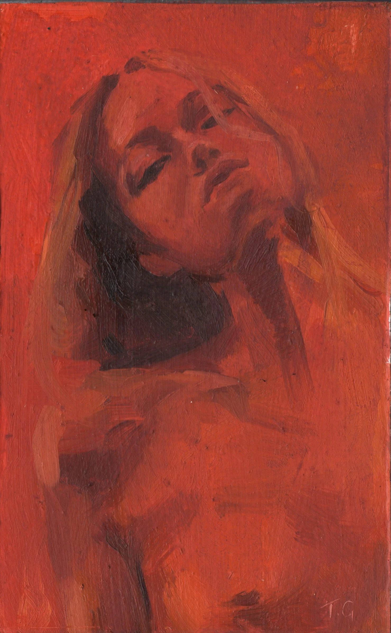 5”by 8” Oil on panel 2017 Available